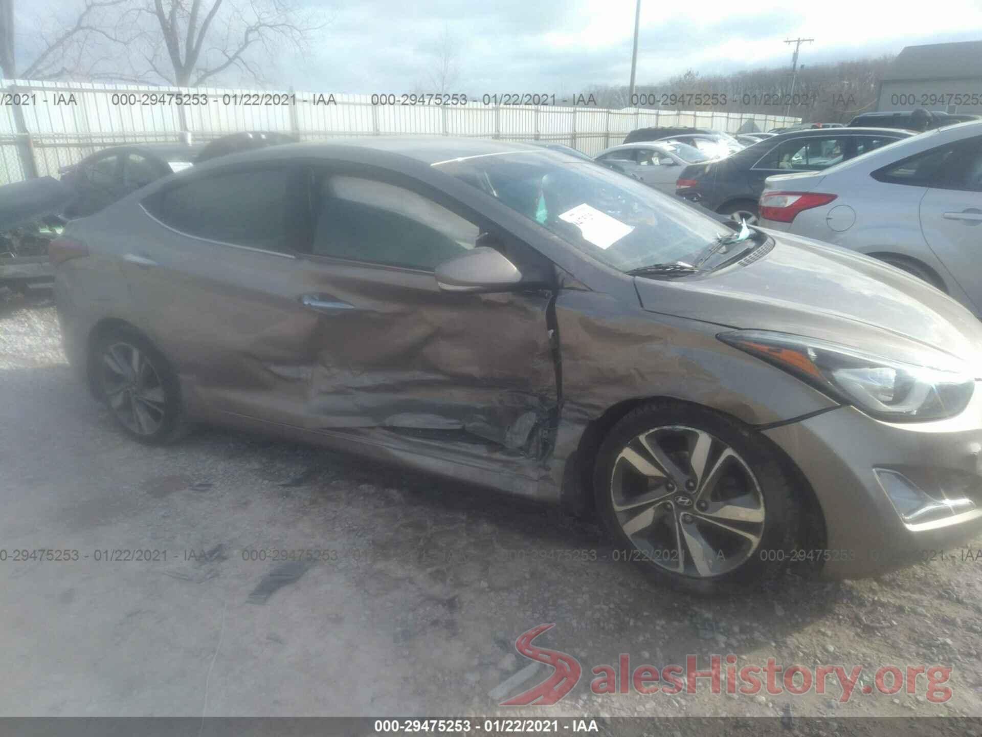 5NPDH4AE5GH682737 2016 HYUNDAI ELANTRA