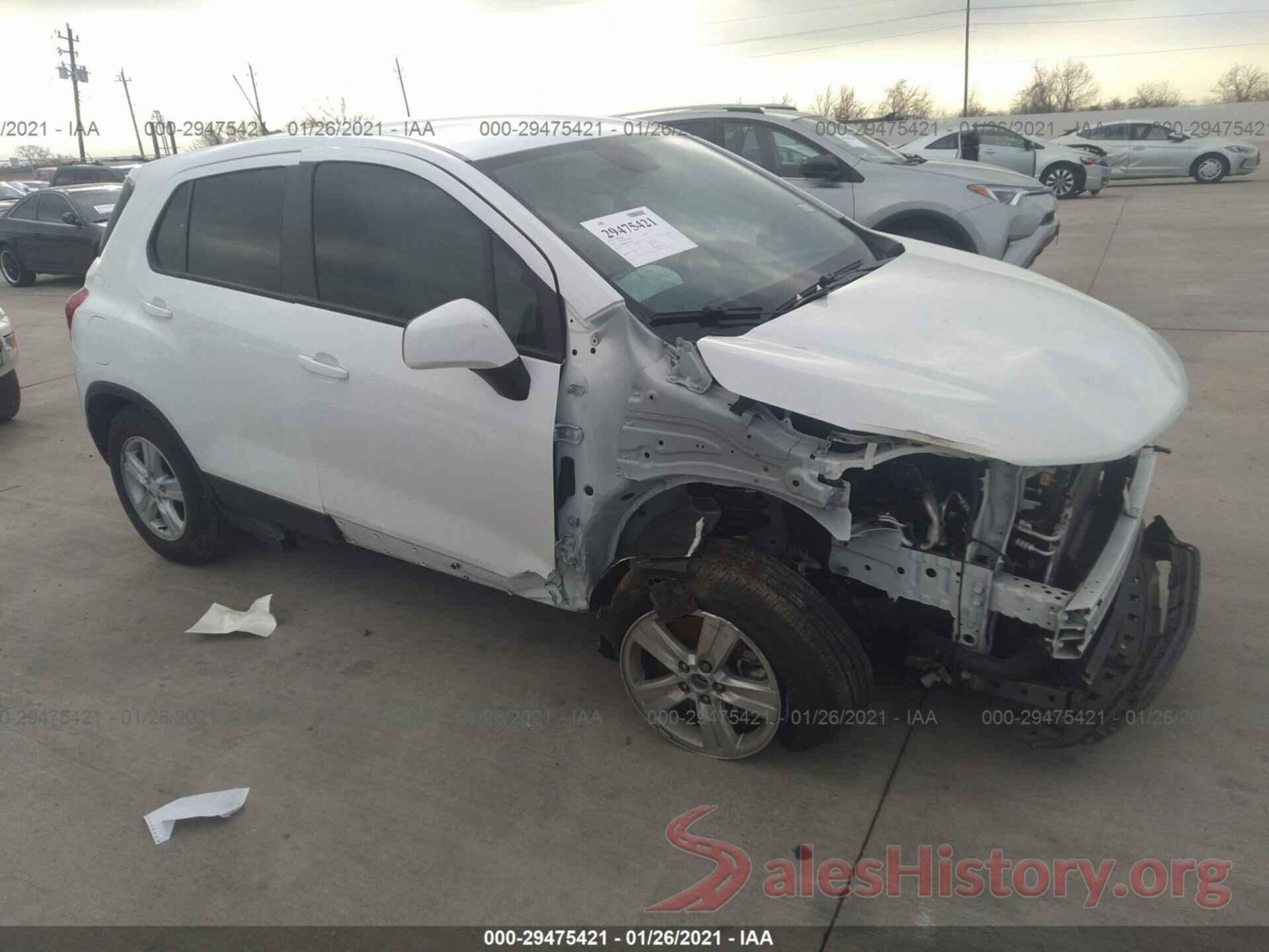 KL7CJKSB7LB046340 2020 CHEVROLET TRAX