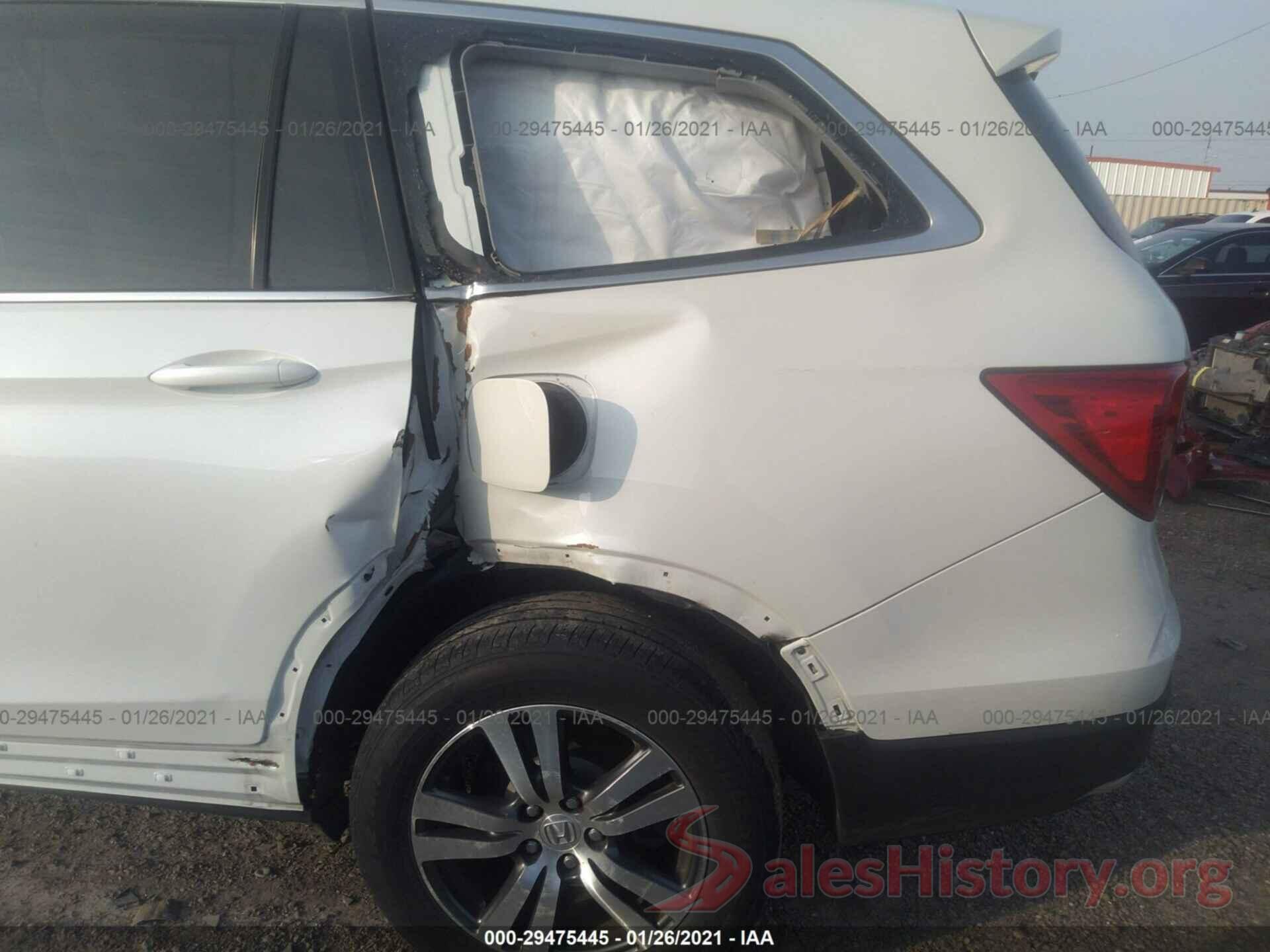 5FNYF5H32HB038582 2017 HONDA PILOT