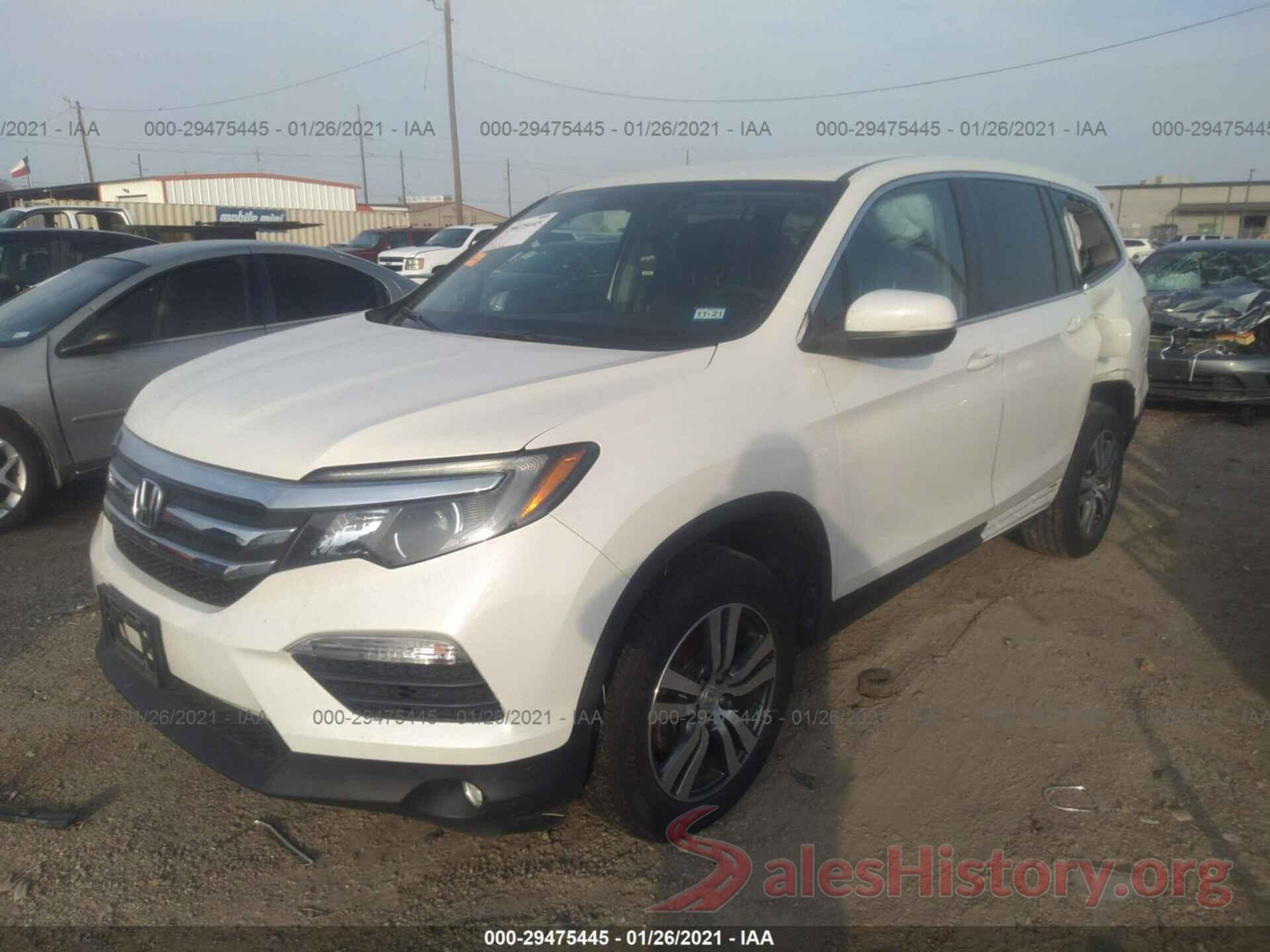 5FNYF5H32HB038582 2017 HONDA PILOT