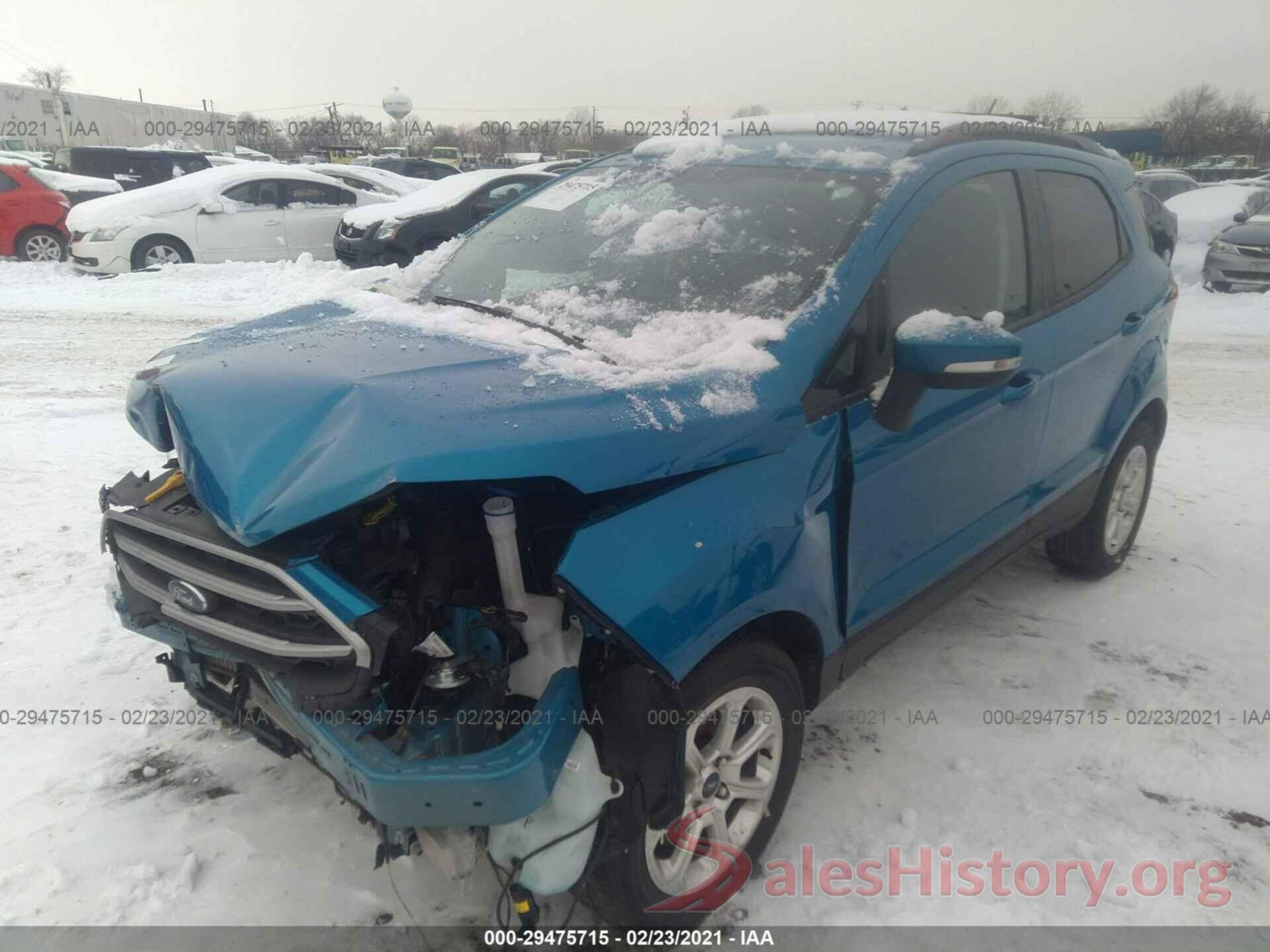 MAJ3S2GE9KC257959 2019 FORD ECOSPORT