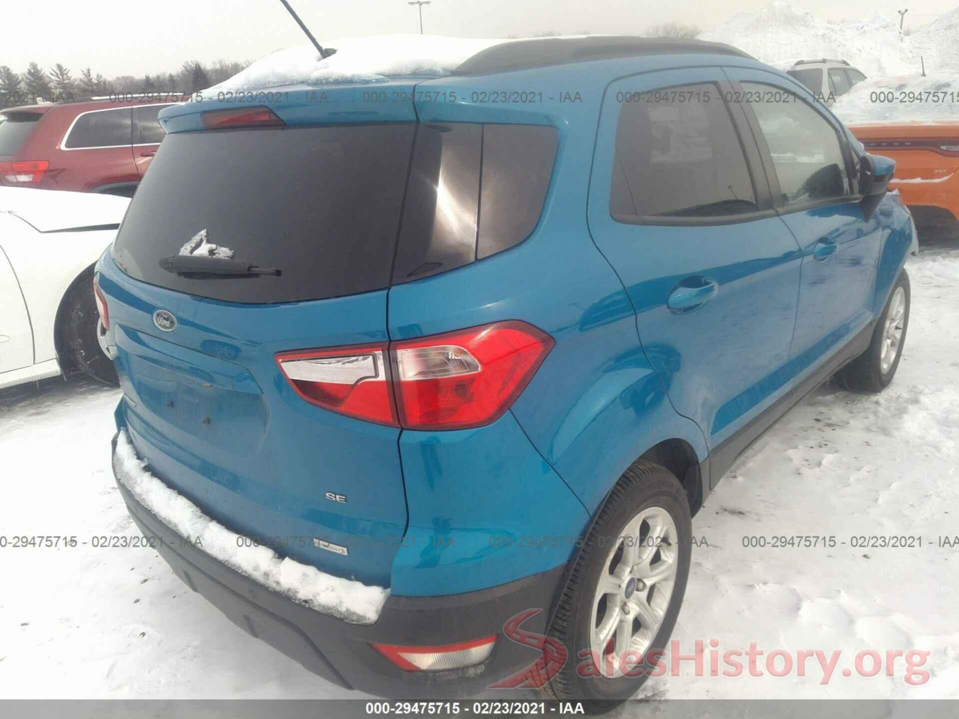 MAJ3S2GE9KC257959 2019 FORD ECOSPORT