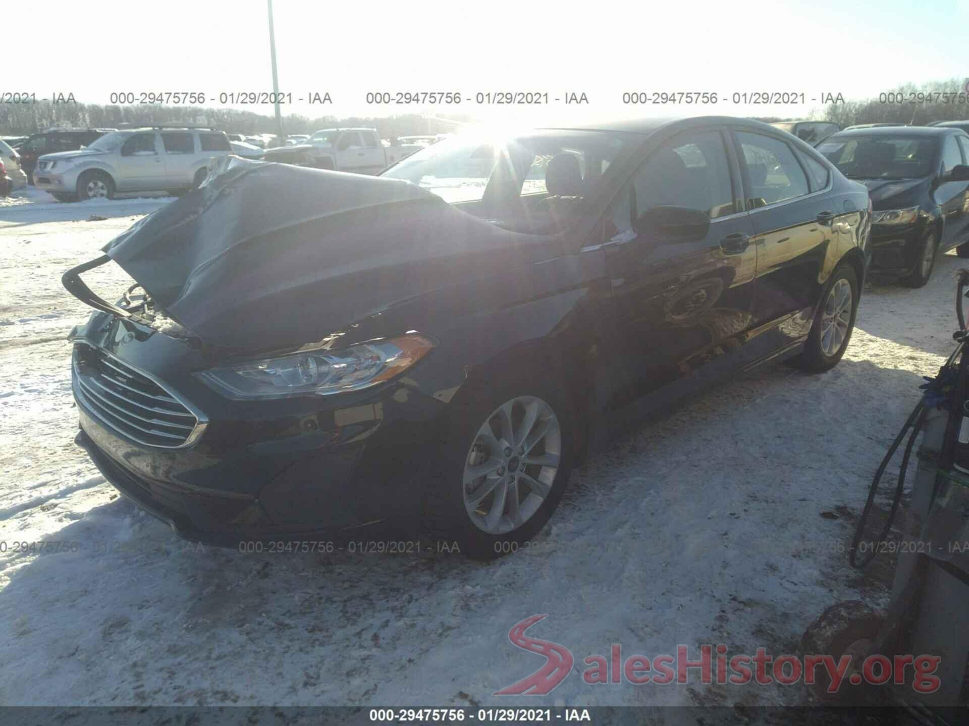 3FA6P0HD4LR147039 2020 FORD FUSION