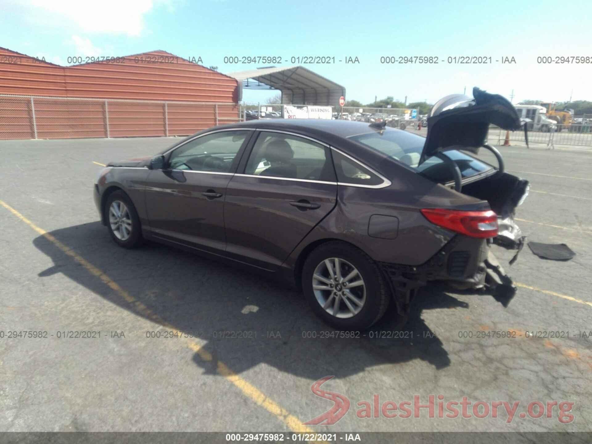 5NPE24AF8HH546540 2017 HYUNDAI SONATA