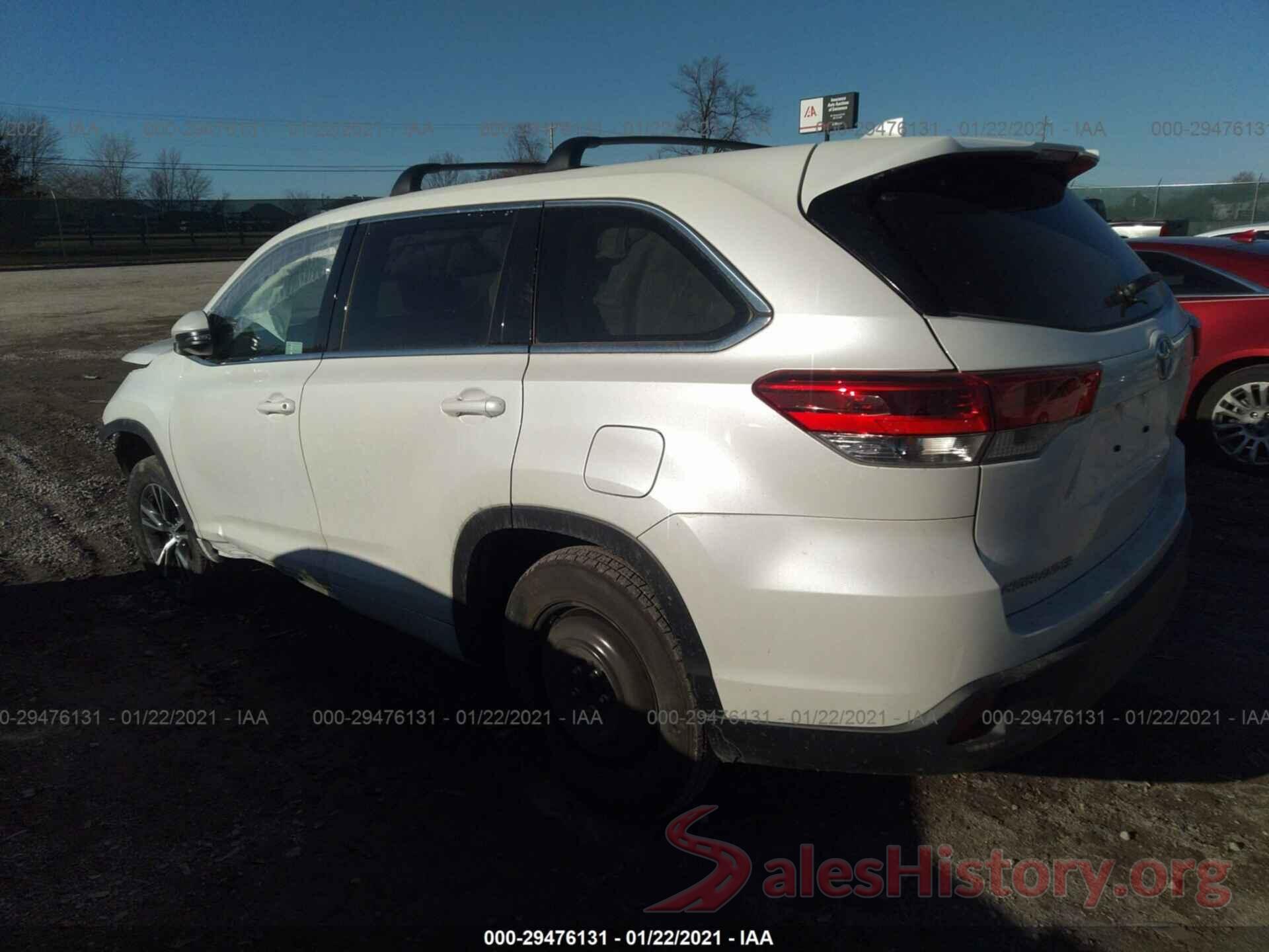 5TDZZRFH4JS288022 2018 TOYOTA HIGHLANDER