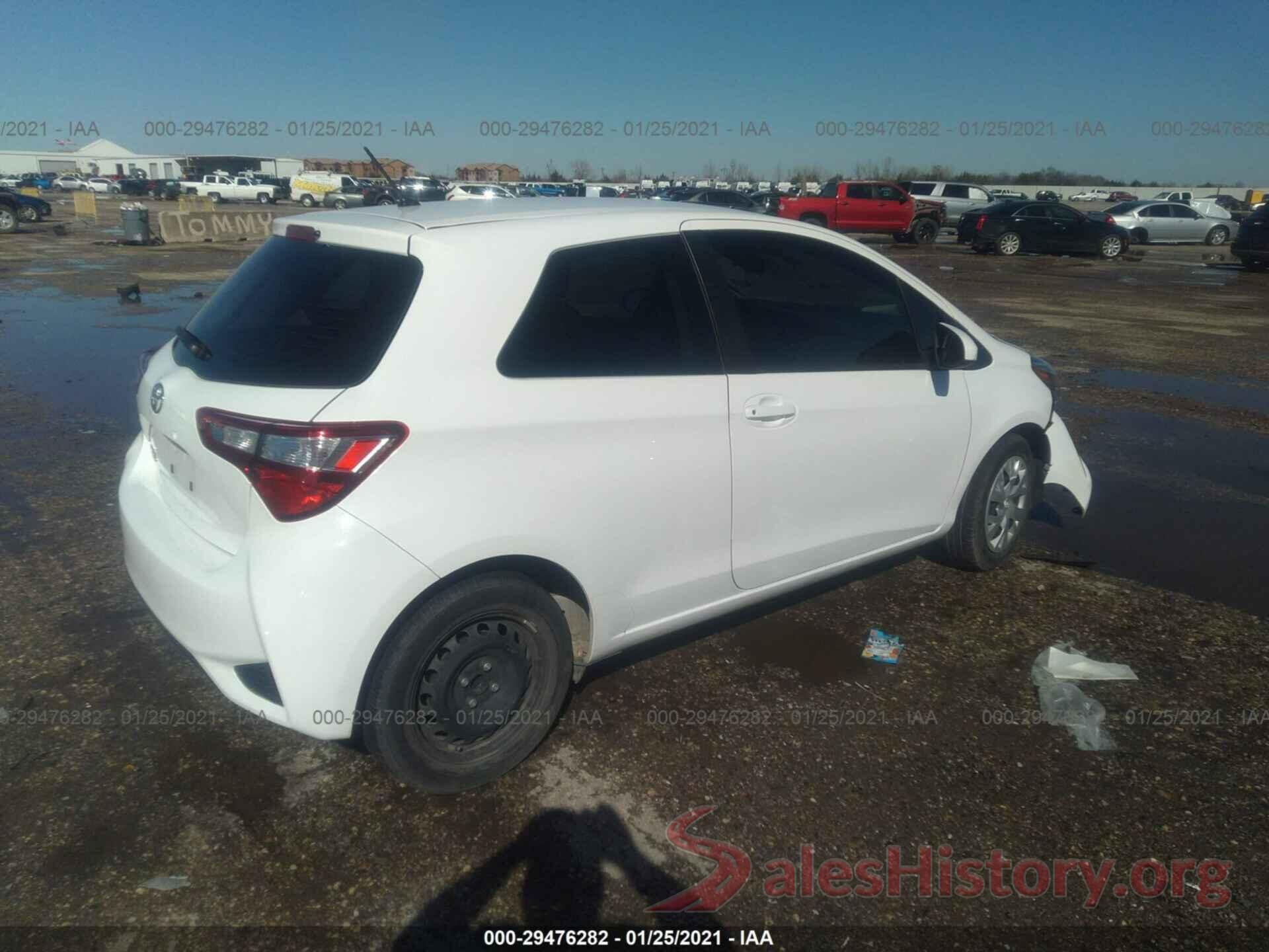 VNKJTUD37JA092668 2018 TOYOTA YARIS