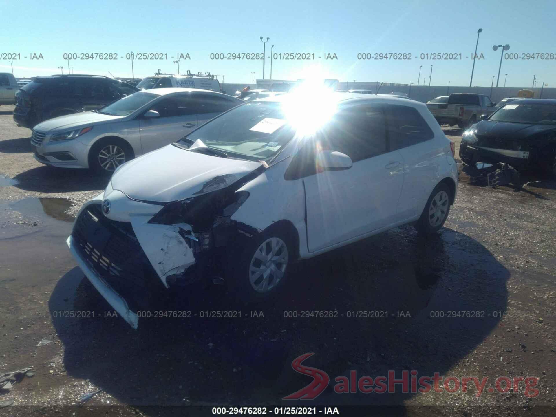 VNKJTUD37JA092668 2018 TOYOTA YARIS