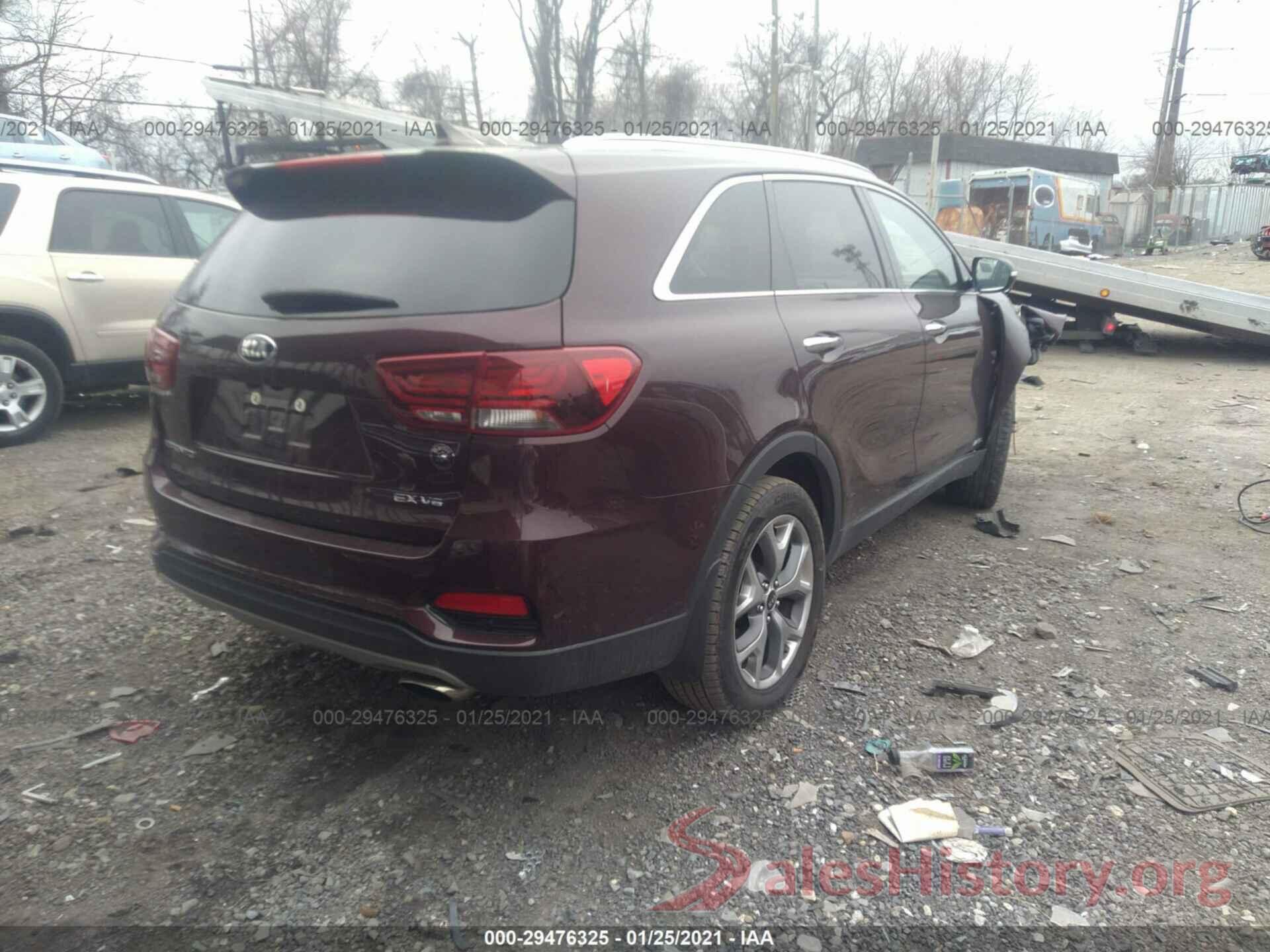 5XYPHDA50KG606758 2019 KIA SORENTO