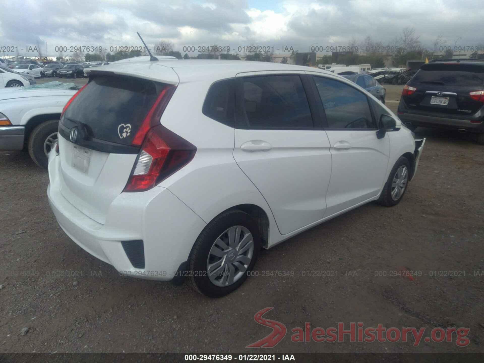 JHMGK5H52GS012962 2016 HONDA FIT