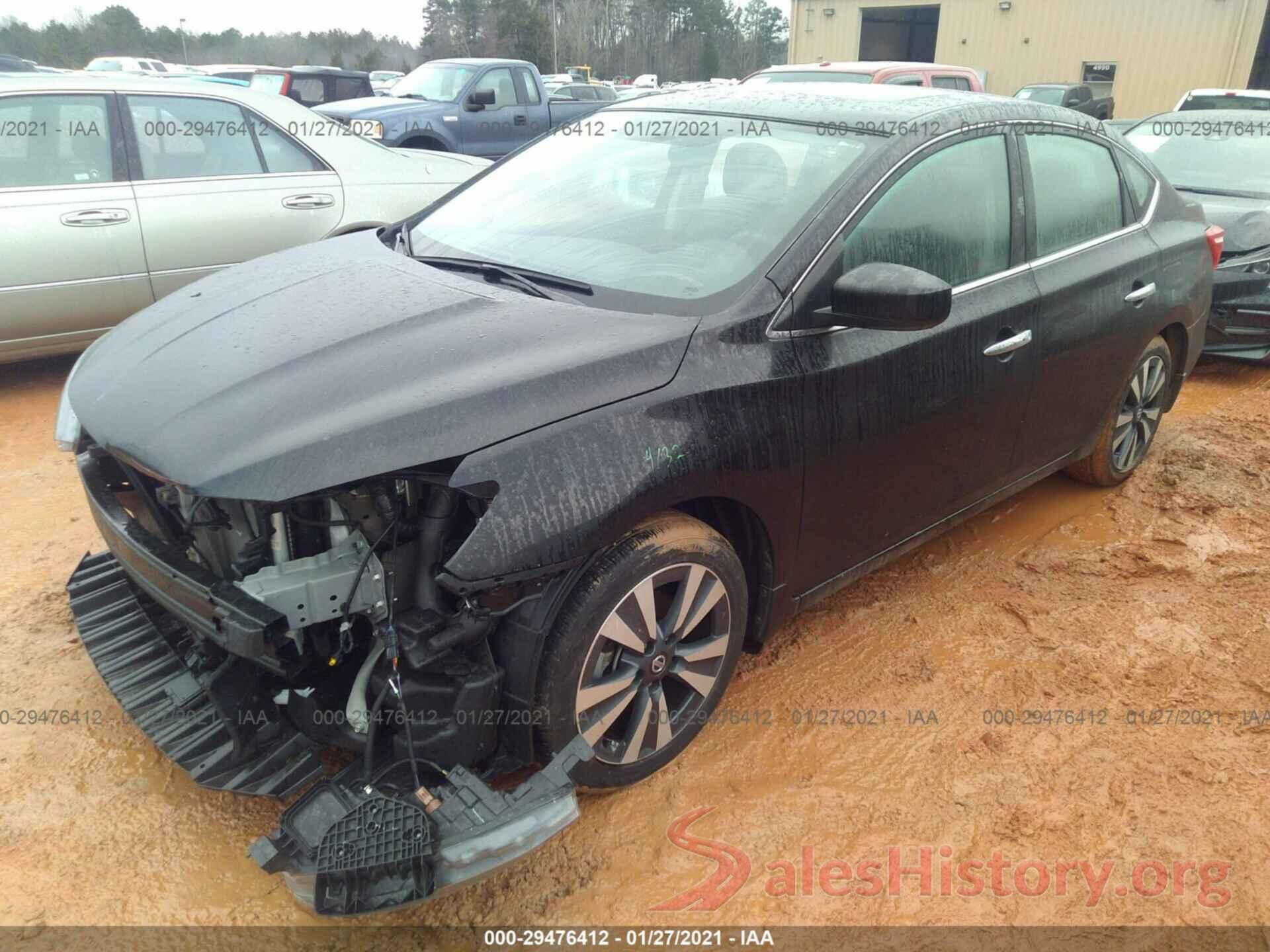 3N1AB7AP1KY222075 2019 NISSAN SENTRA