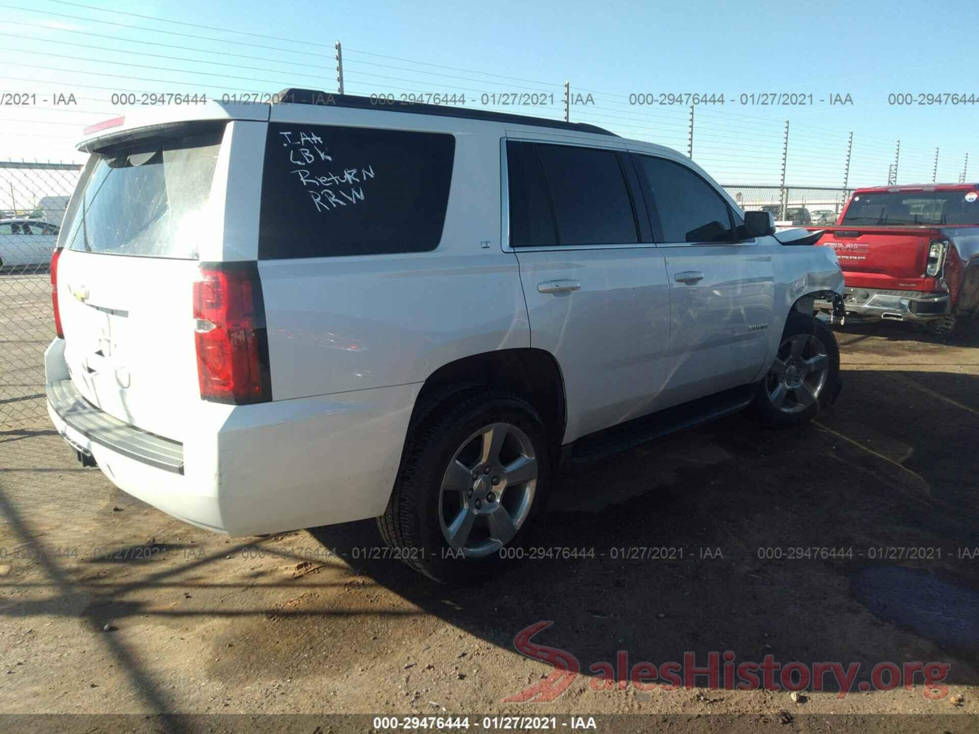 1GNSCBKC1GR420298 2016 CHEVROLET TAHOE