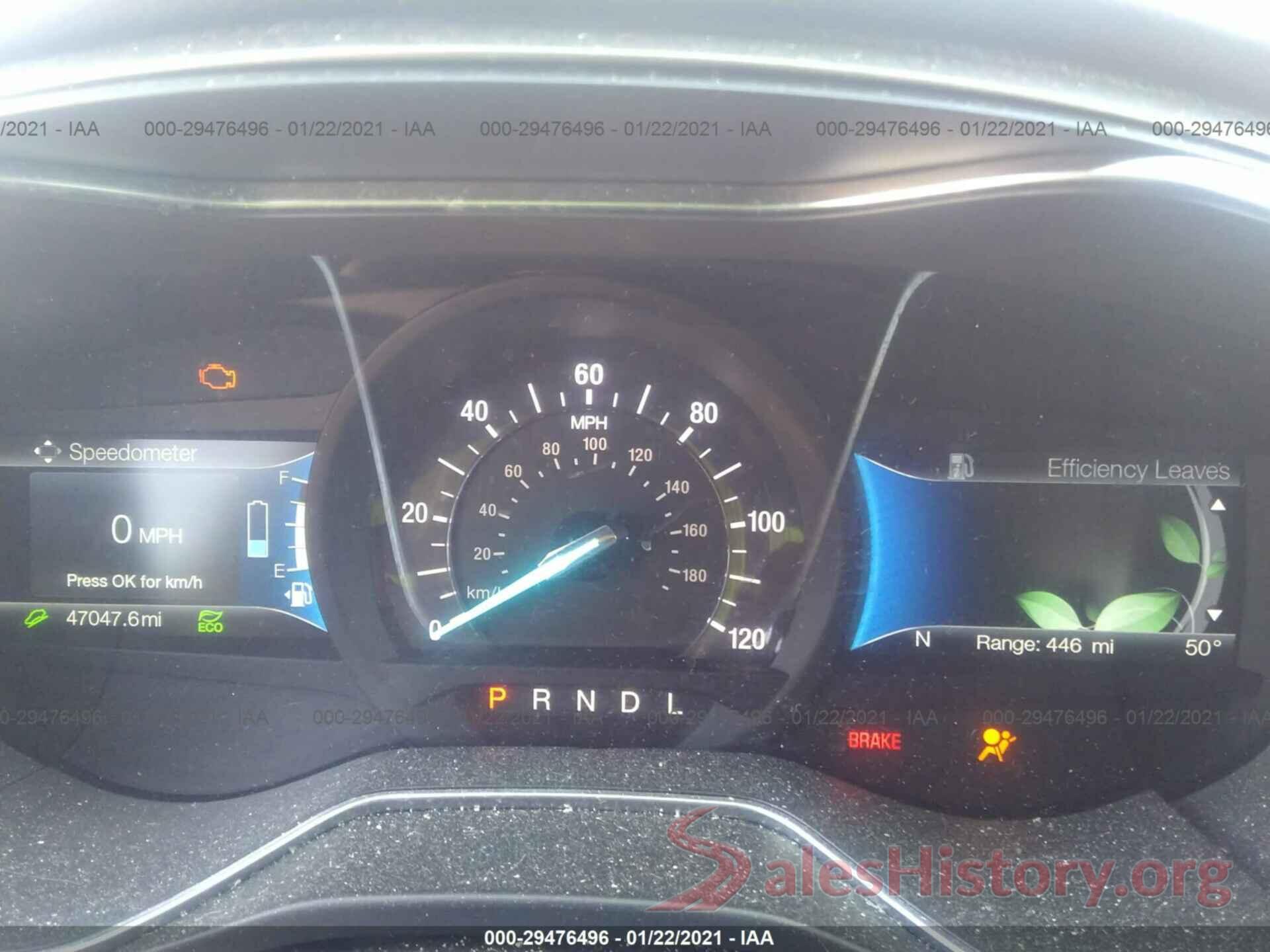 3FA6P0LU6JR172934 2018 FORD FUSION HYBRID