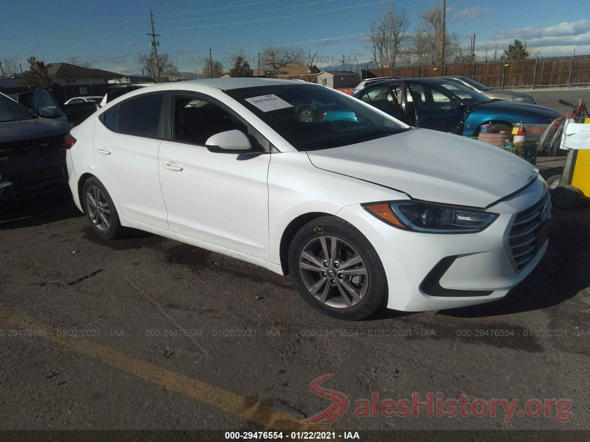 5NPD84LF2JH394512 2018 HYUNDAI ELANTRA