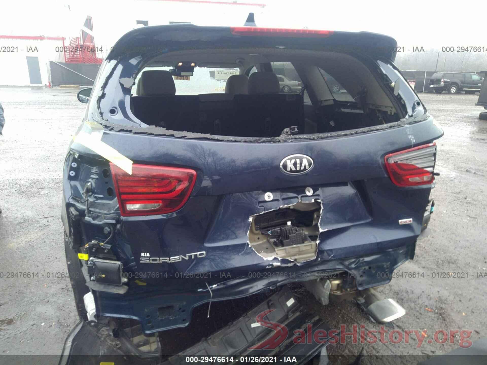 5XYPG4A30KG524918 2019 KIA SORENTO