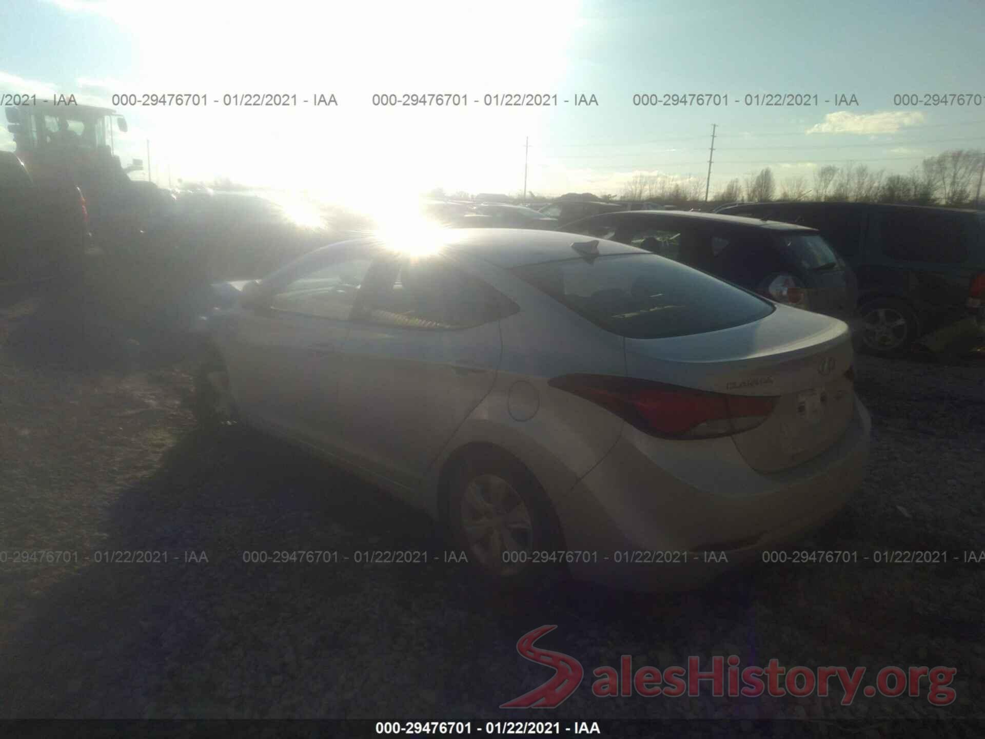 KMHDH4AE5GU588665 2016 HYUNDAI ELANTRA