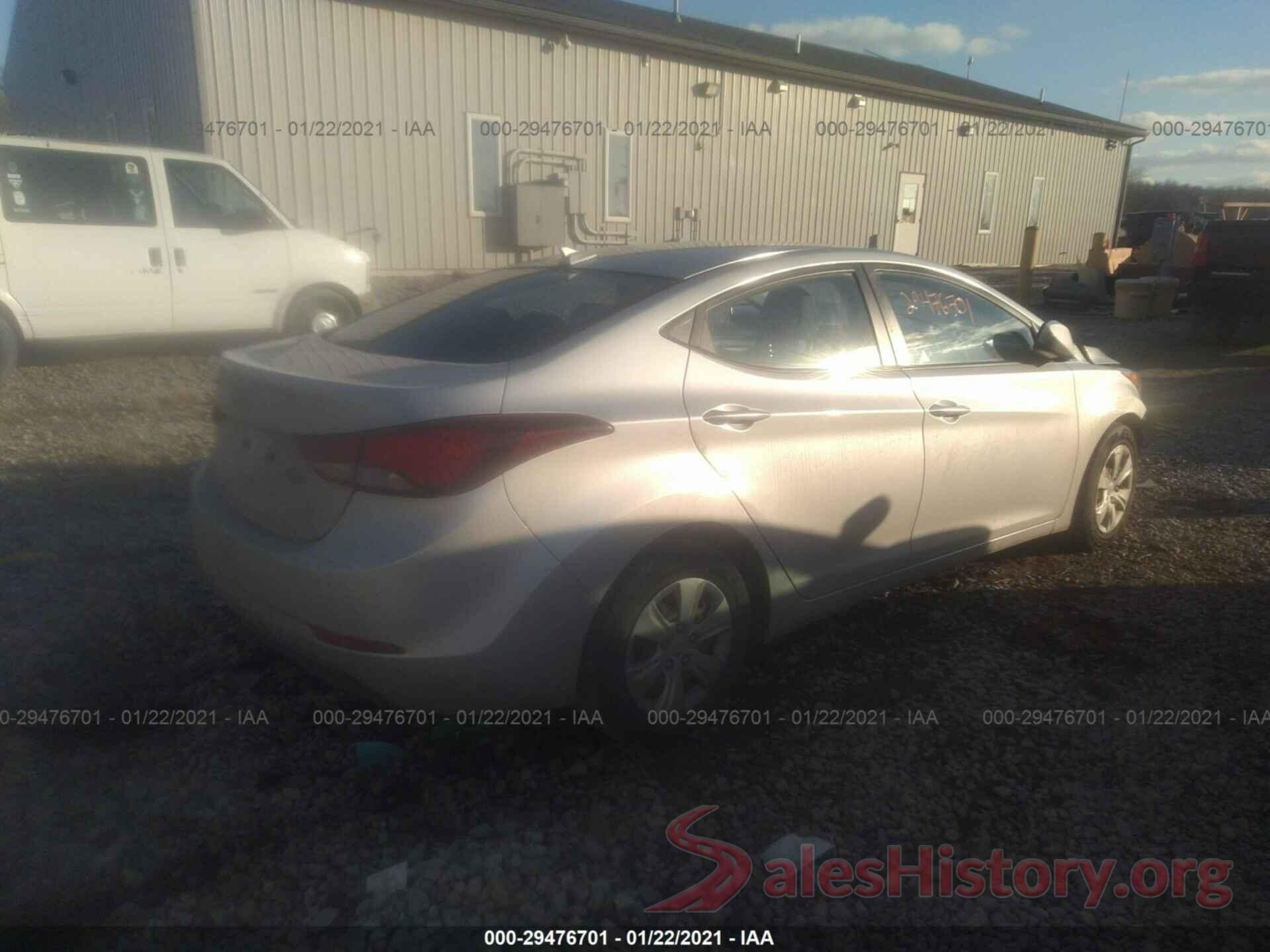 KMHDH4AE5GU588665 2016 HYUNDAI ELANTRA