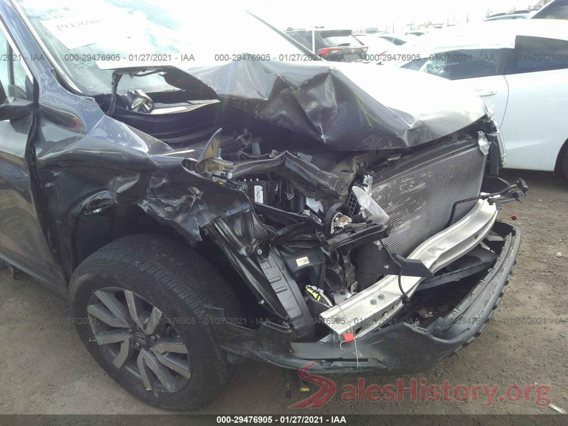 5FNYF5H51KB007817 2019 HONDA PILOT