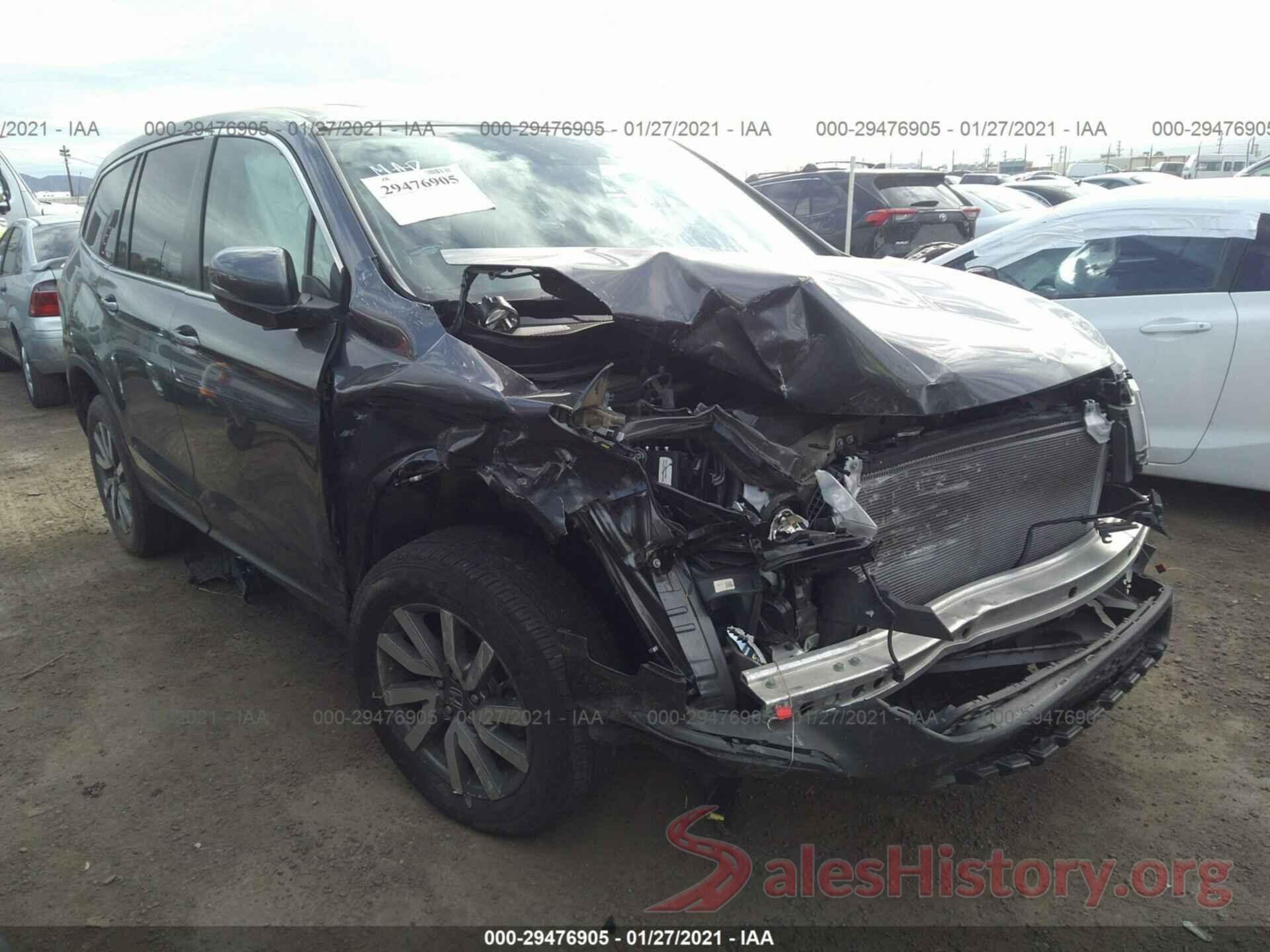 5FNYF5H51KB007817 2019 HONDA PILOT