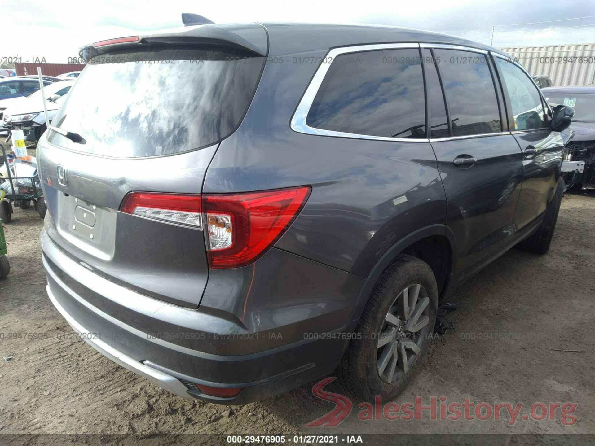 5FNYF5H51KB007817 2019 HONDA PILOT