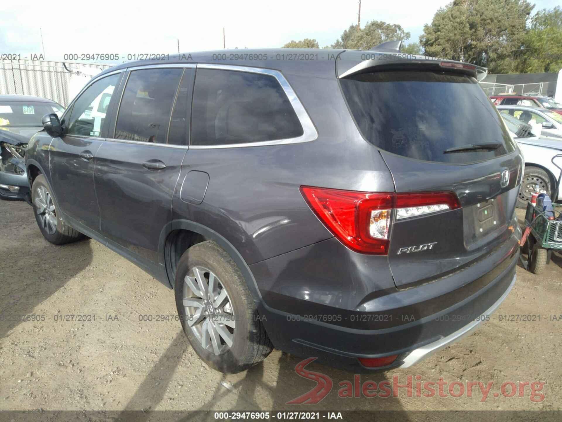 5FNYF5H51KB007817 2019 HONDA PILOT