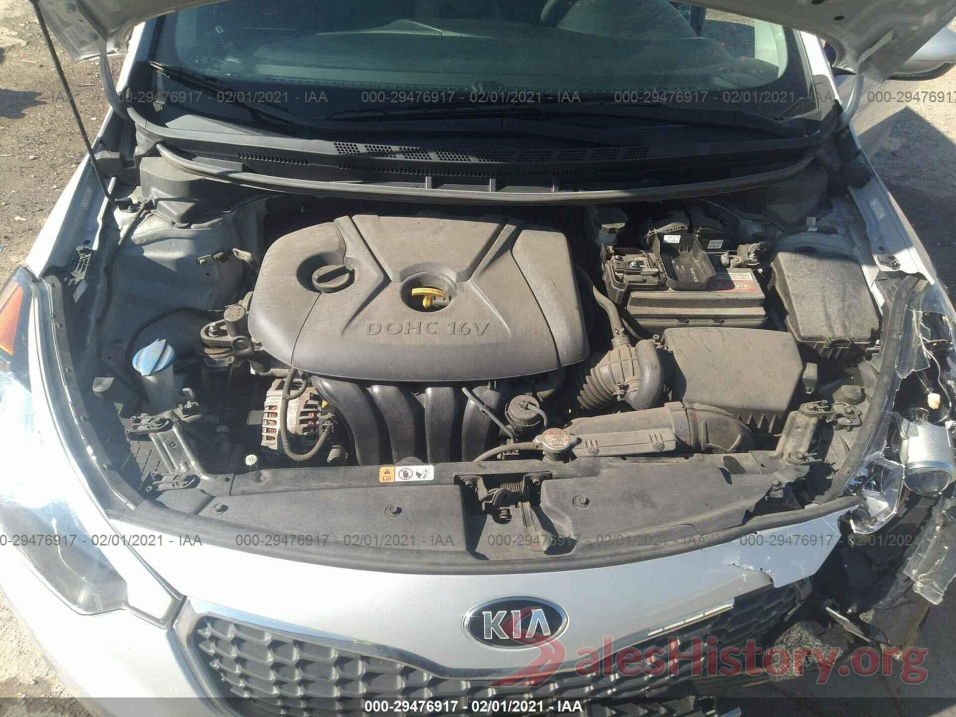 KNAFK4A66G5580623 2016 KIA FORTE