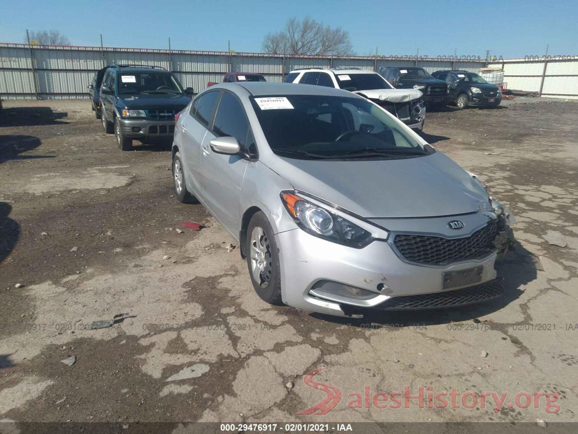 KNAFK4A66G5580623 2016 KIA FORTE