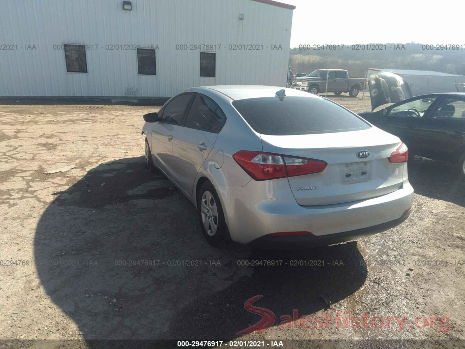 KNAFK4A66G5580623 2016 KIA FORTE