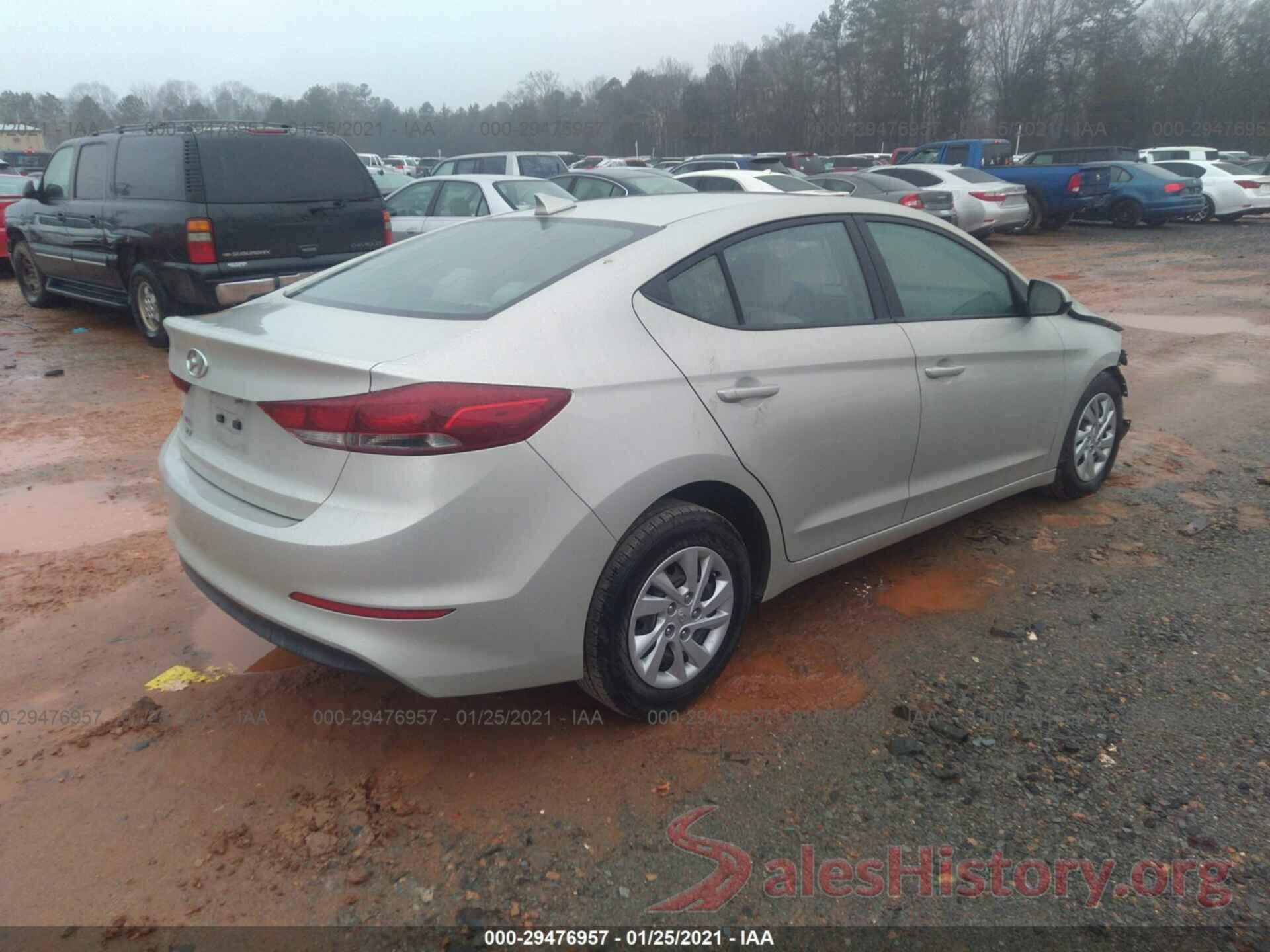 5NPD74LF5HH140676 2017 HYUNDAI ELANTRA