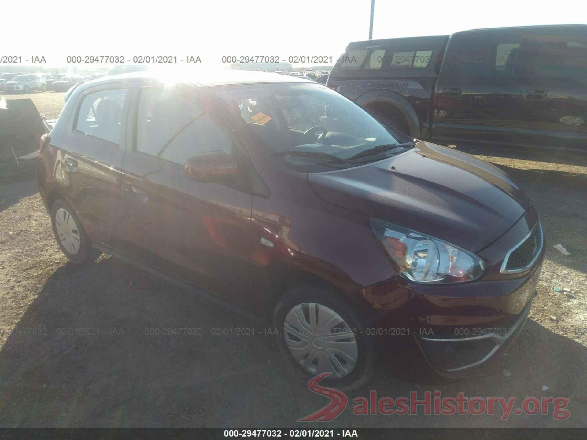 ML32A3HJ3JH009348 2018 MITSUBISHI MIRAGE