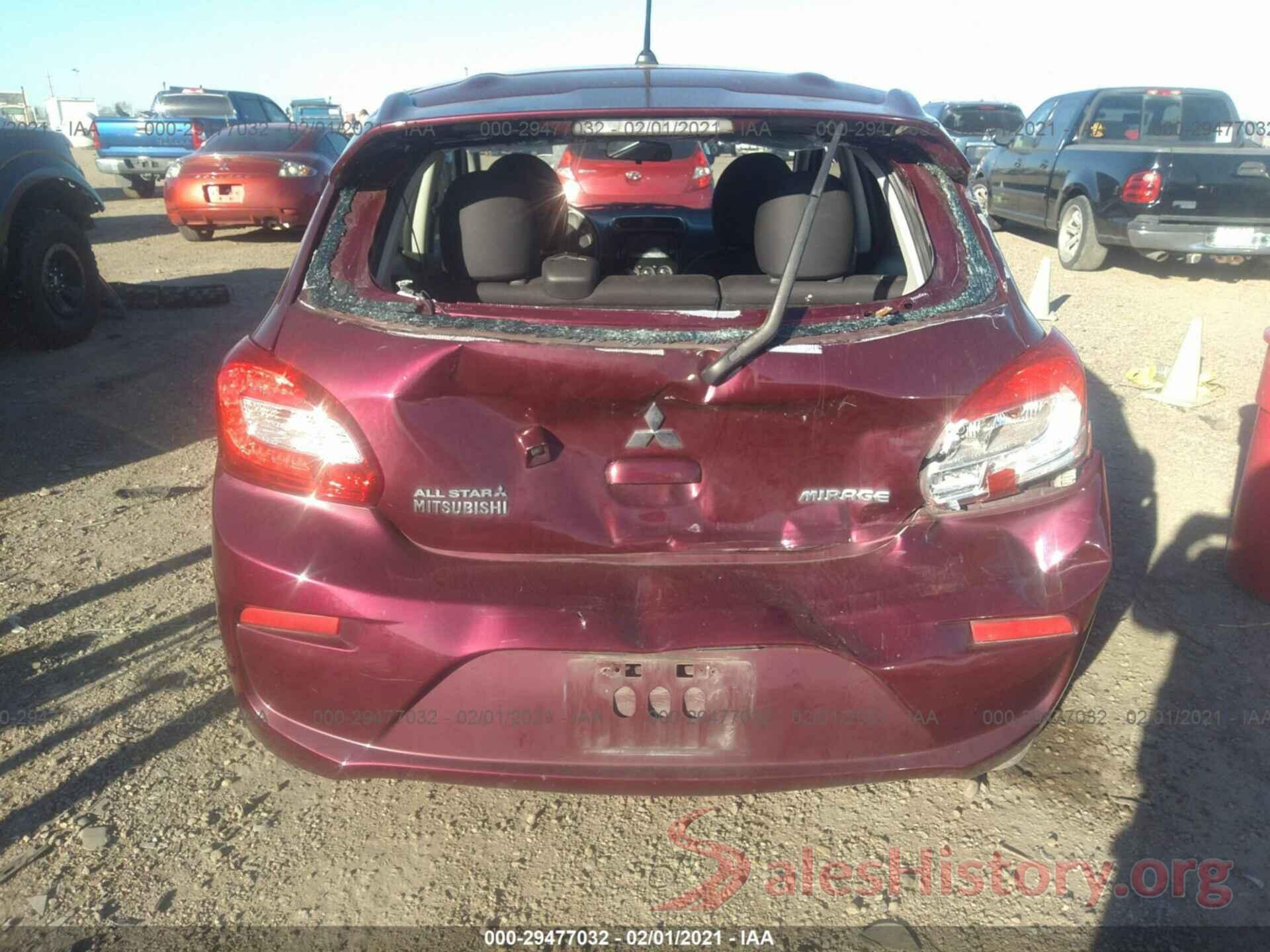 ML32A3HJ3JH009348 2018 MITSUBISHI MIRAGE