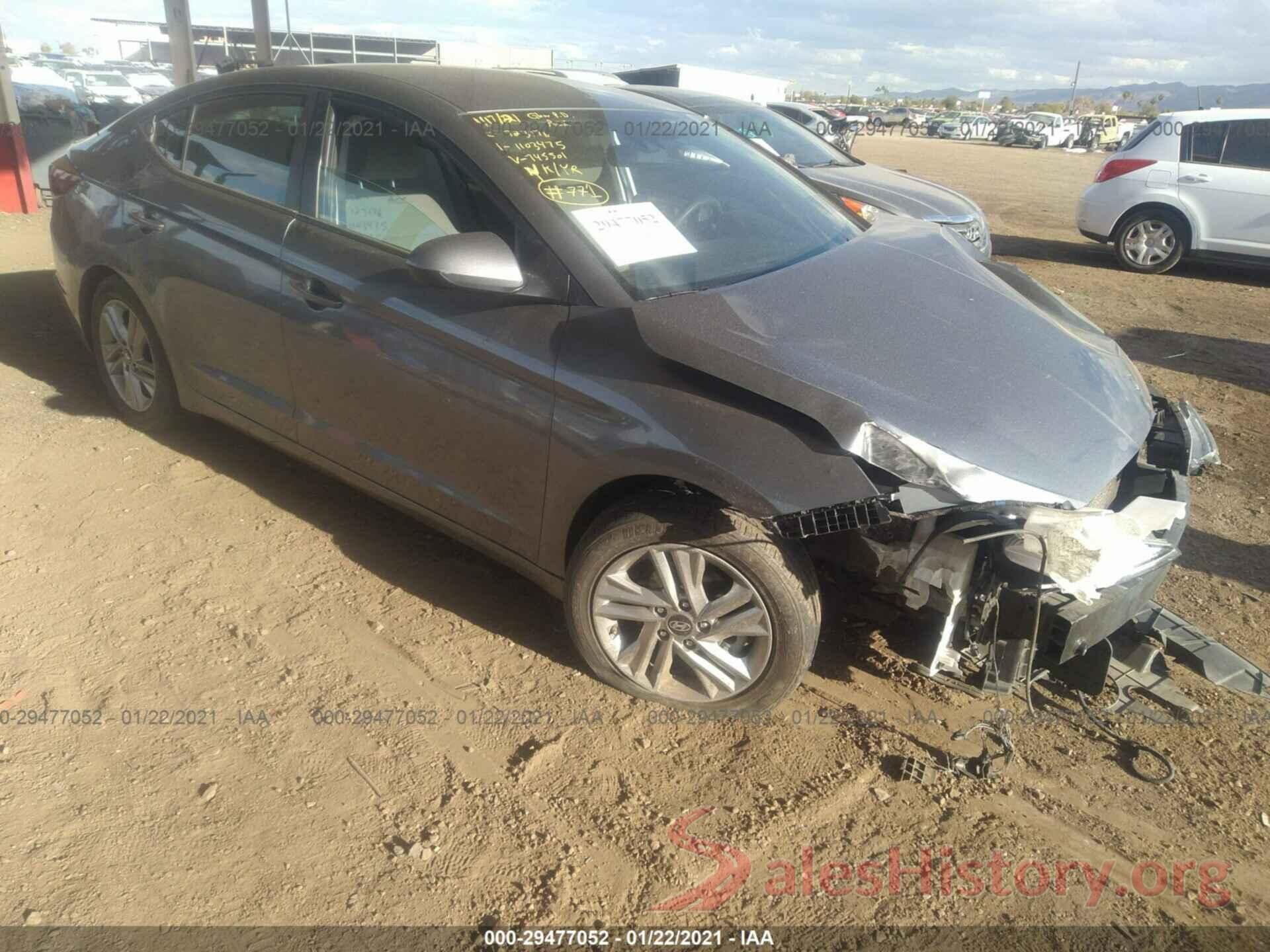 KMHD84LF7KU745501 2019 HYUNDAI ELANTRA