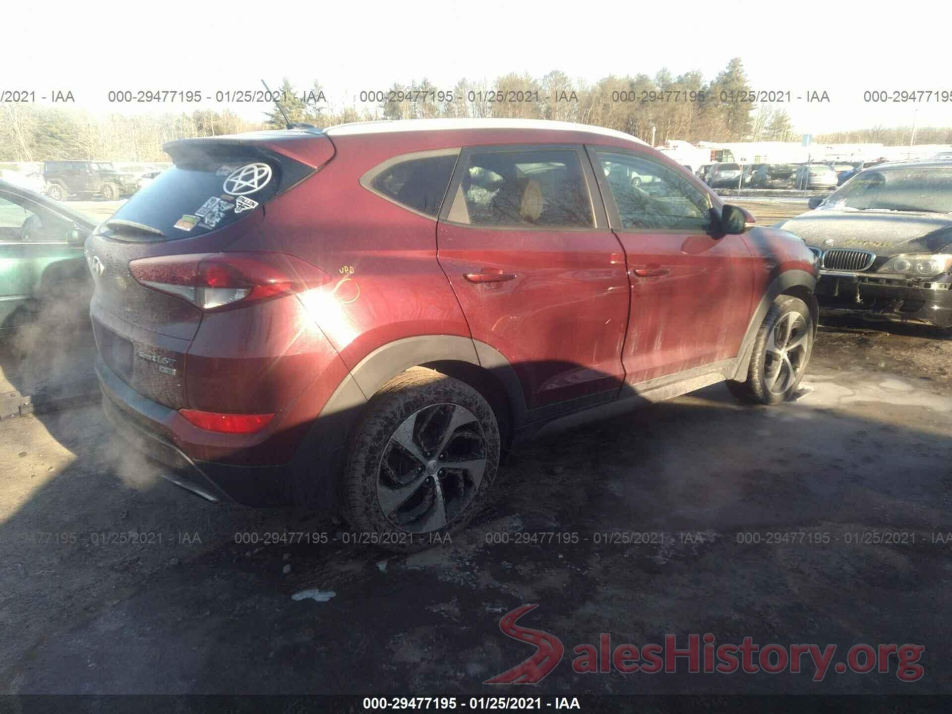 KM8J3CA27GU076827 2016 HYUNDAI TUCSON