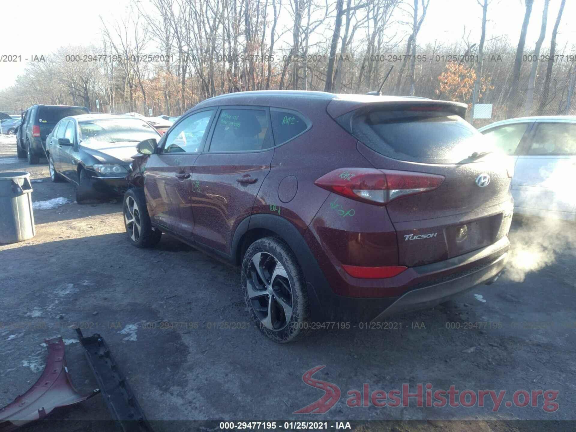 KM8J3CA27GU076827 2016 HYUNDAI TUCSON