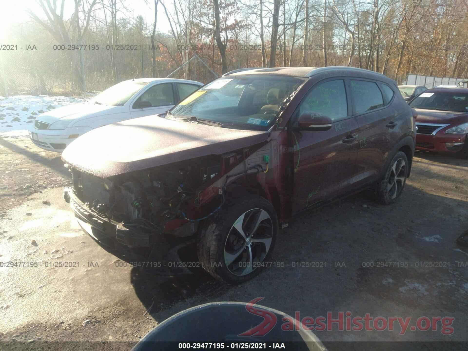 KM8J3CA27GU076827 2016 HYUNDAI TUCSON