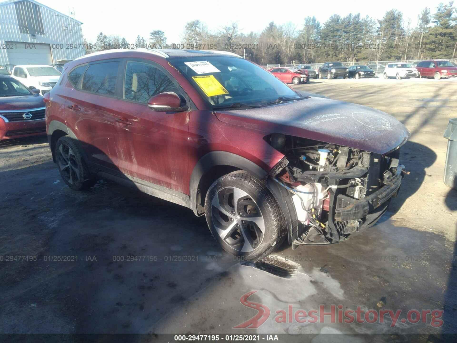 KM8J3CA27GU076827 2016 HYUNDAI TUCSON