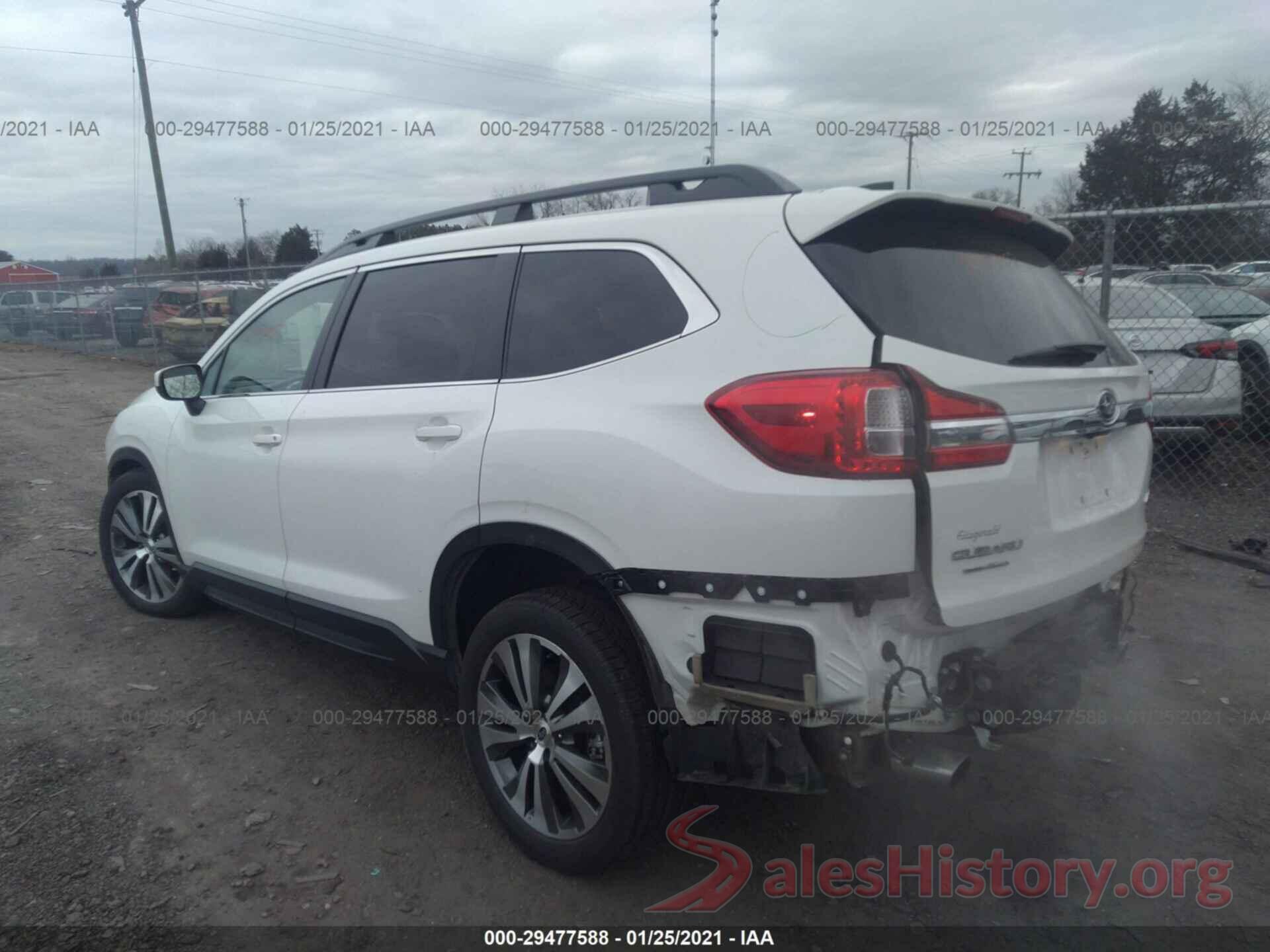 4S4WMAHD1K3409021 2019 SUBARU ASCENT