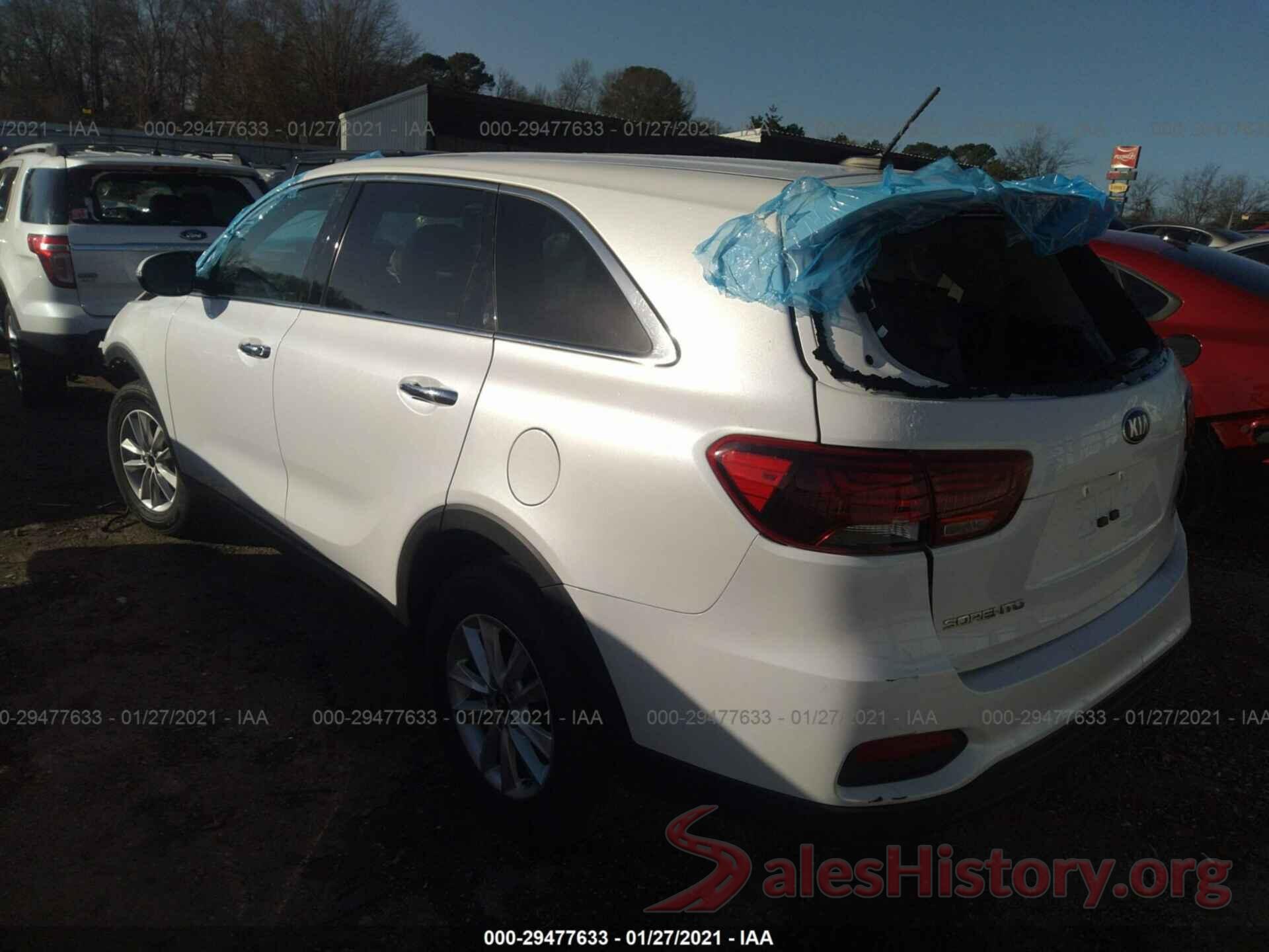 5XYPG4A36KG599283 2019 KIA SORENTO