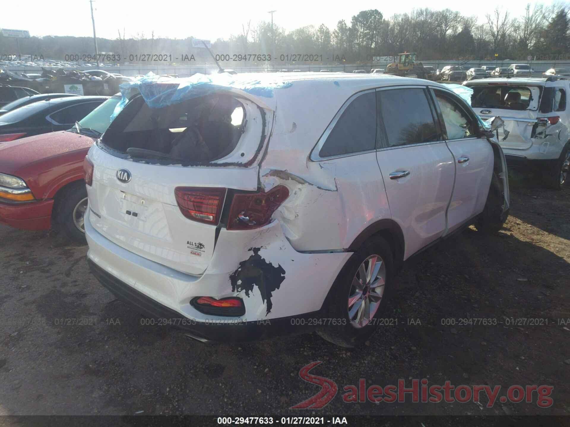 5XYPG4A36KG599283 2019 KIA SORENTO