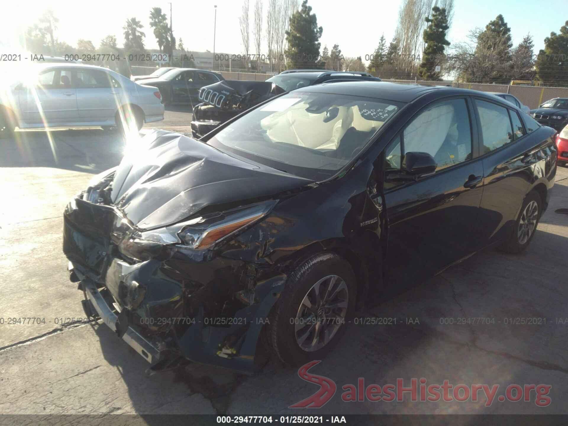 JTDKARFUXK3102265 2019 TOYOTA PRIUS