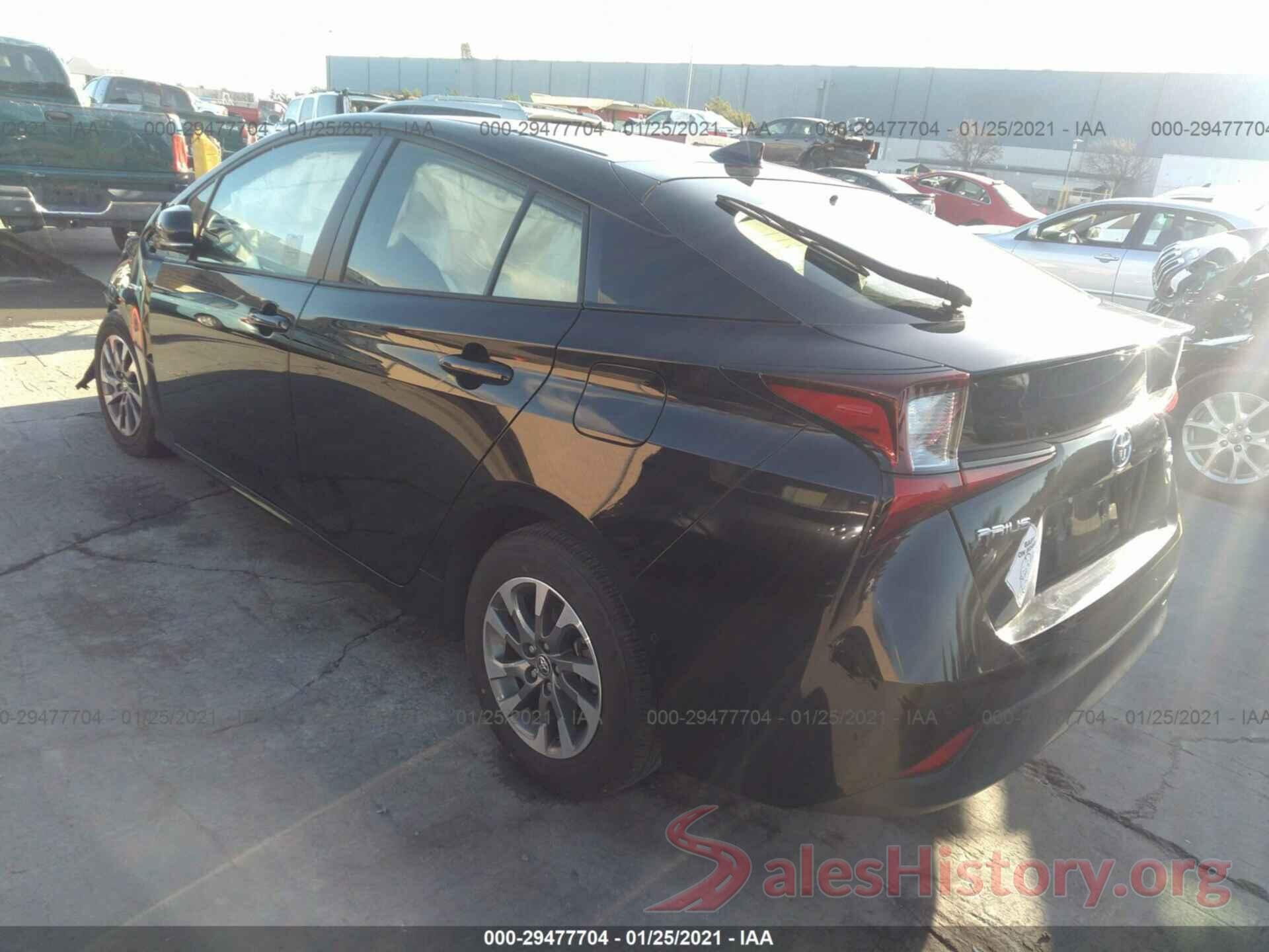 JTDKARFUXK3102265 2019 TOYOTA PRIUS