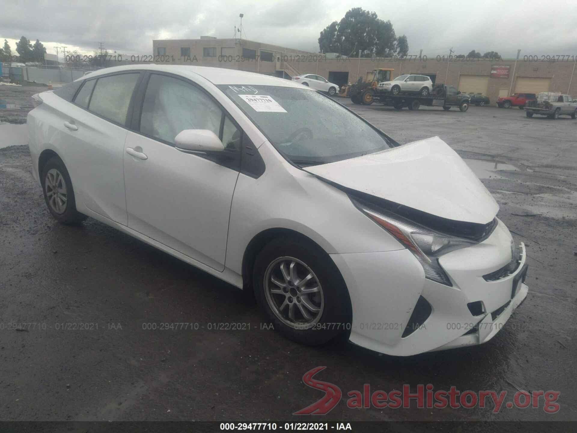 JTDKBRFU1G3526552 2016 TOYOTA PRIUS