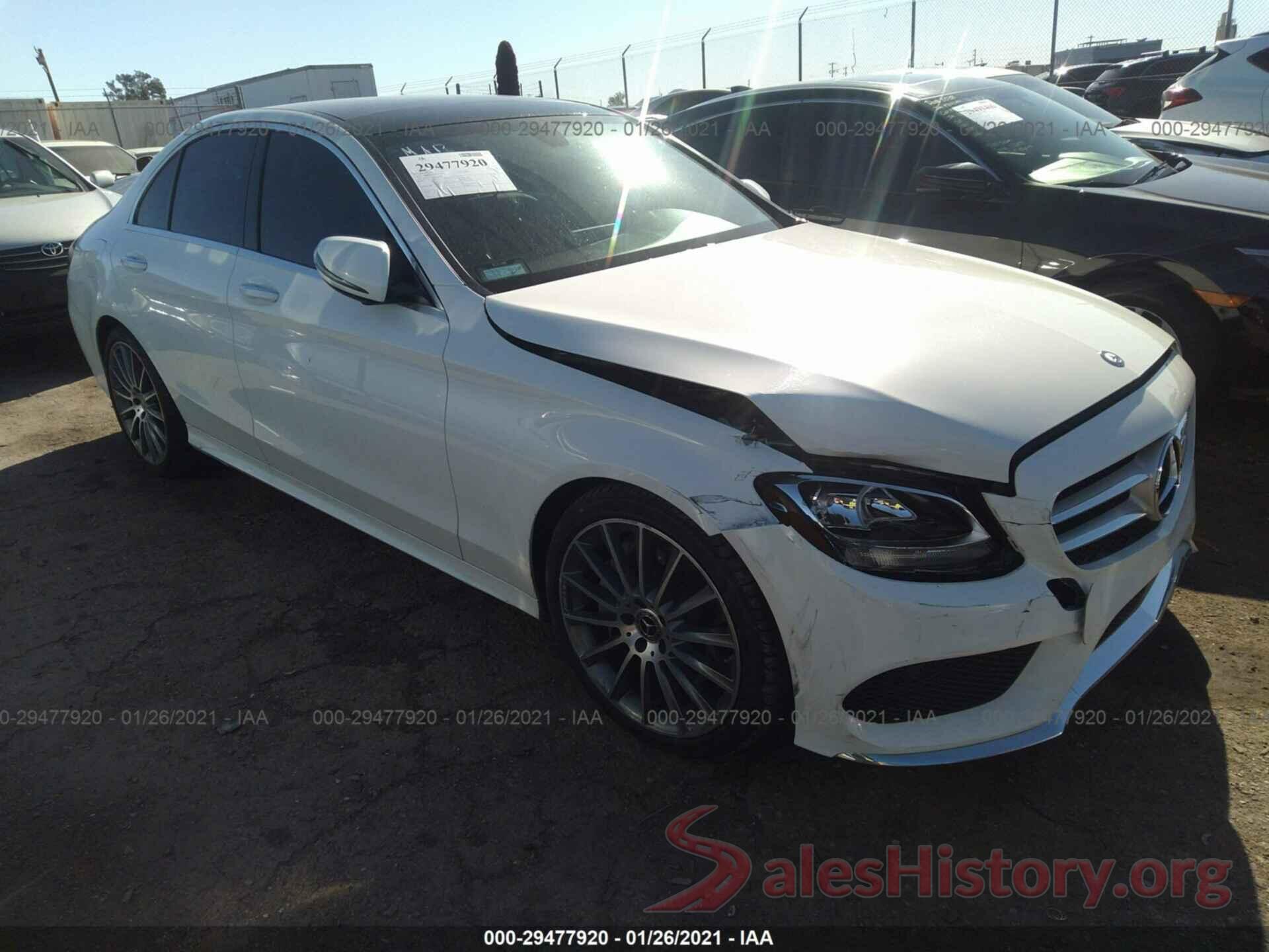 55SWF4JB8HU223852 2017 MERCEDES-BENZ C-CLASS