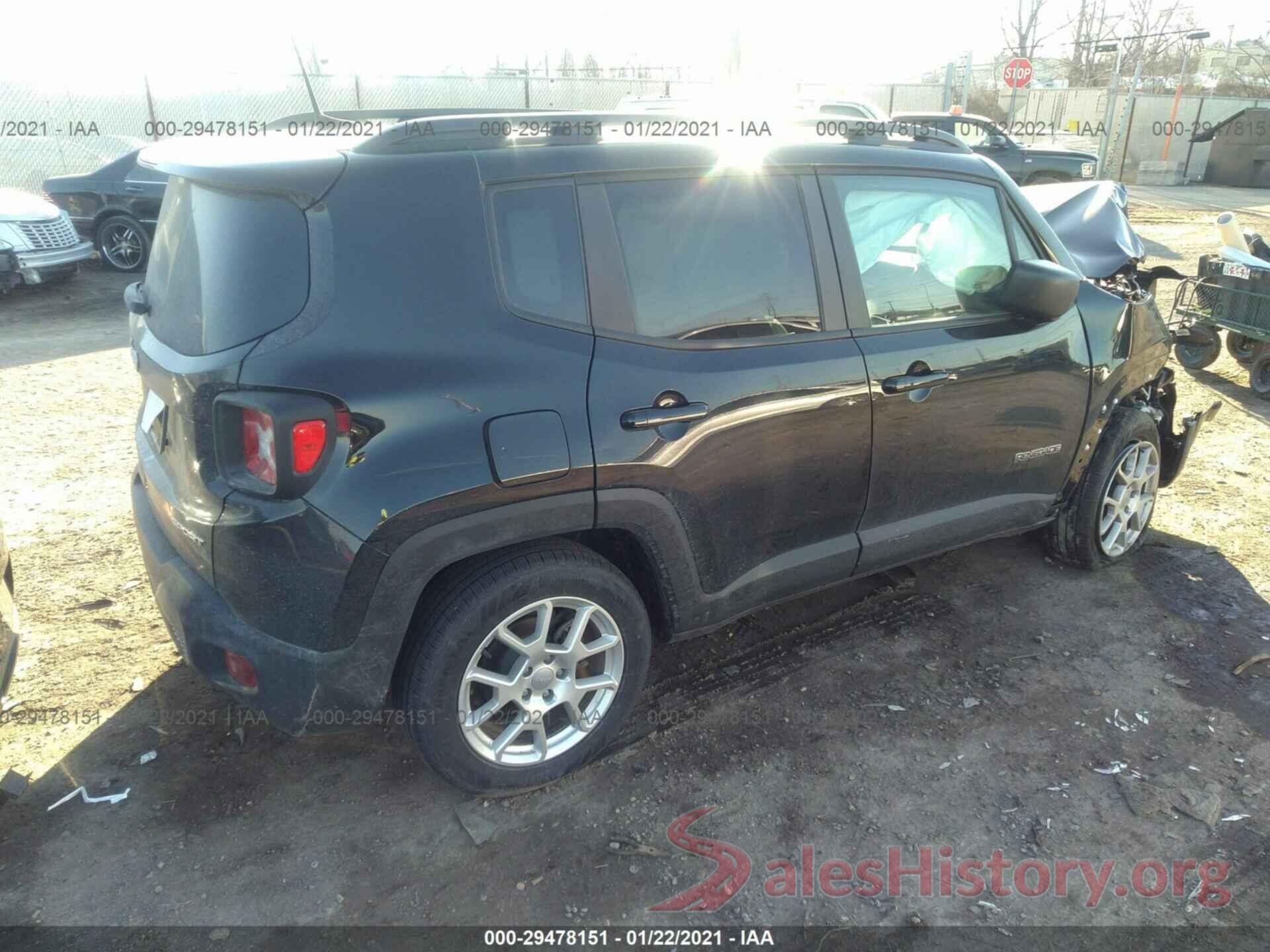 ZACNJBA12LPL19109 2020 JEEP RENEGADE