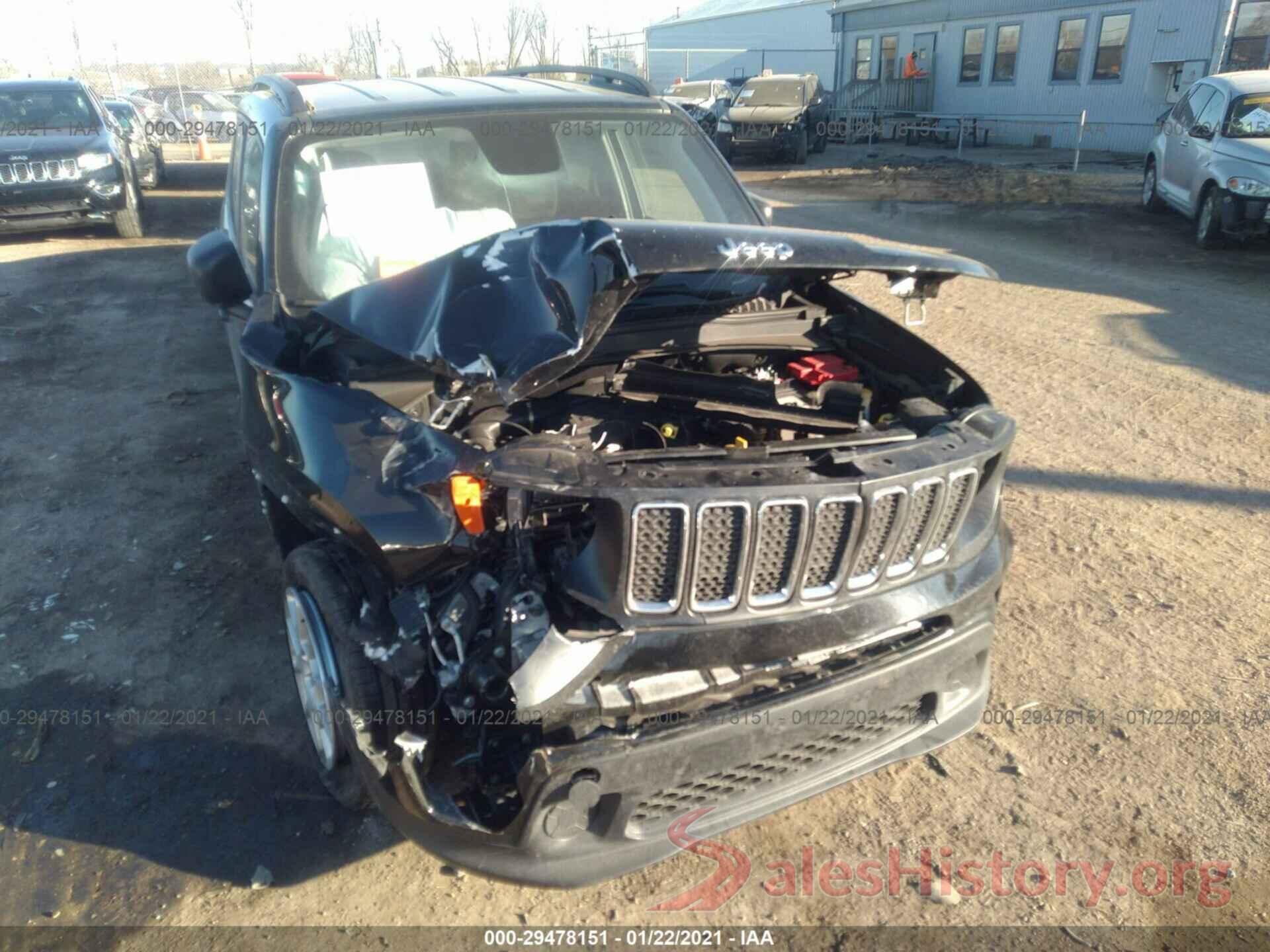 ZACNJBA12LPL19109 2020 JEEP RENEGADE