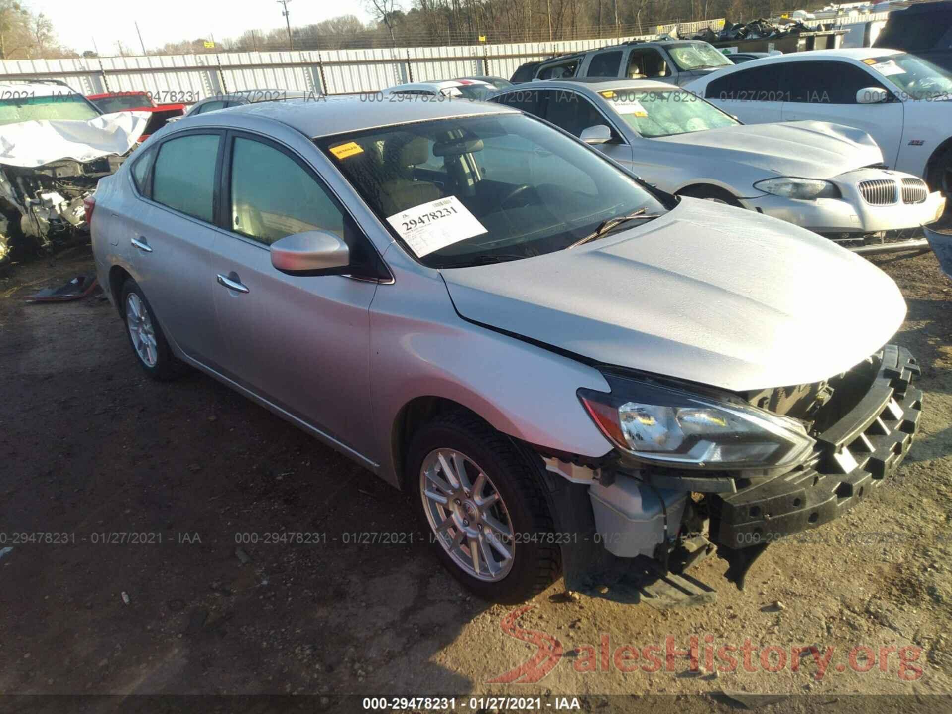 3N1AB7AP0KY319574 2019 NISSAN SENTRA