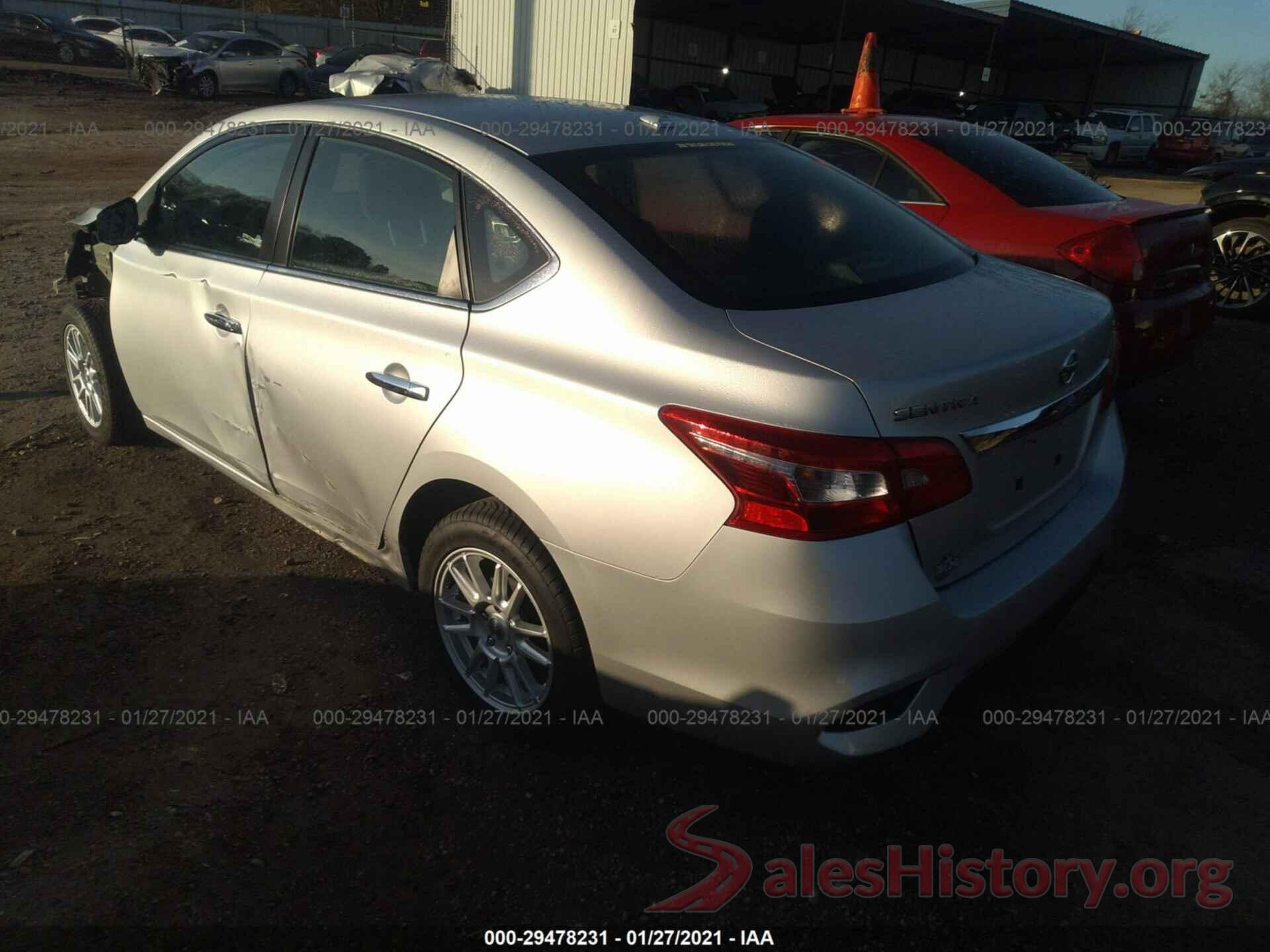 3N1AB7AP0KY319574 2019 NISSAN SENTRA