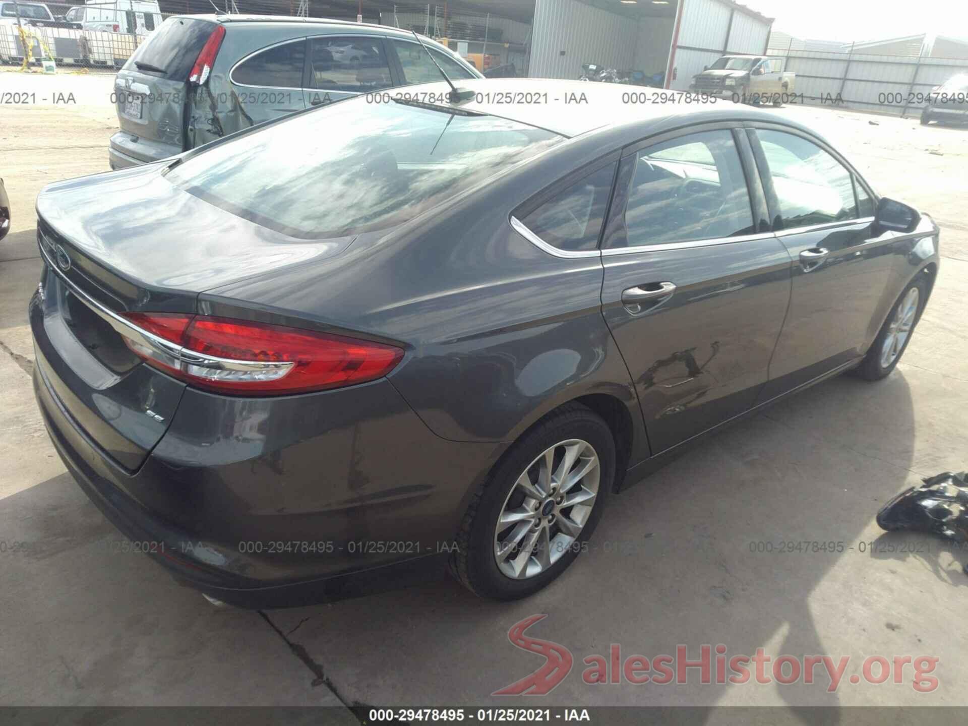 3FA6P0H76HR345025 2017 FORD FUSION