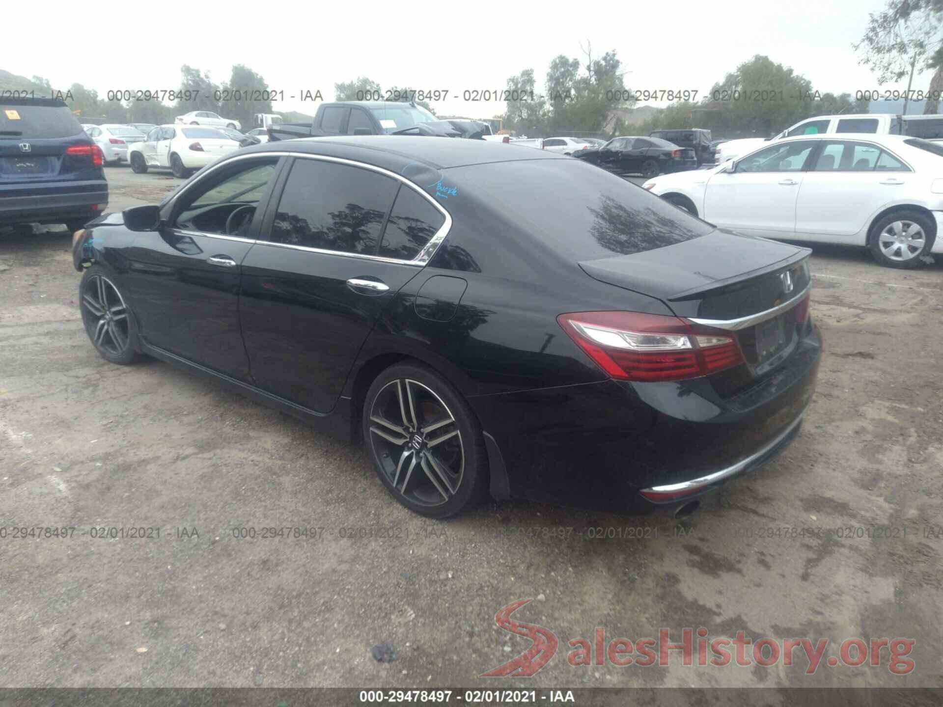 1HGCR2F54HA003301 2017 HONDA ACCORD SEDAN