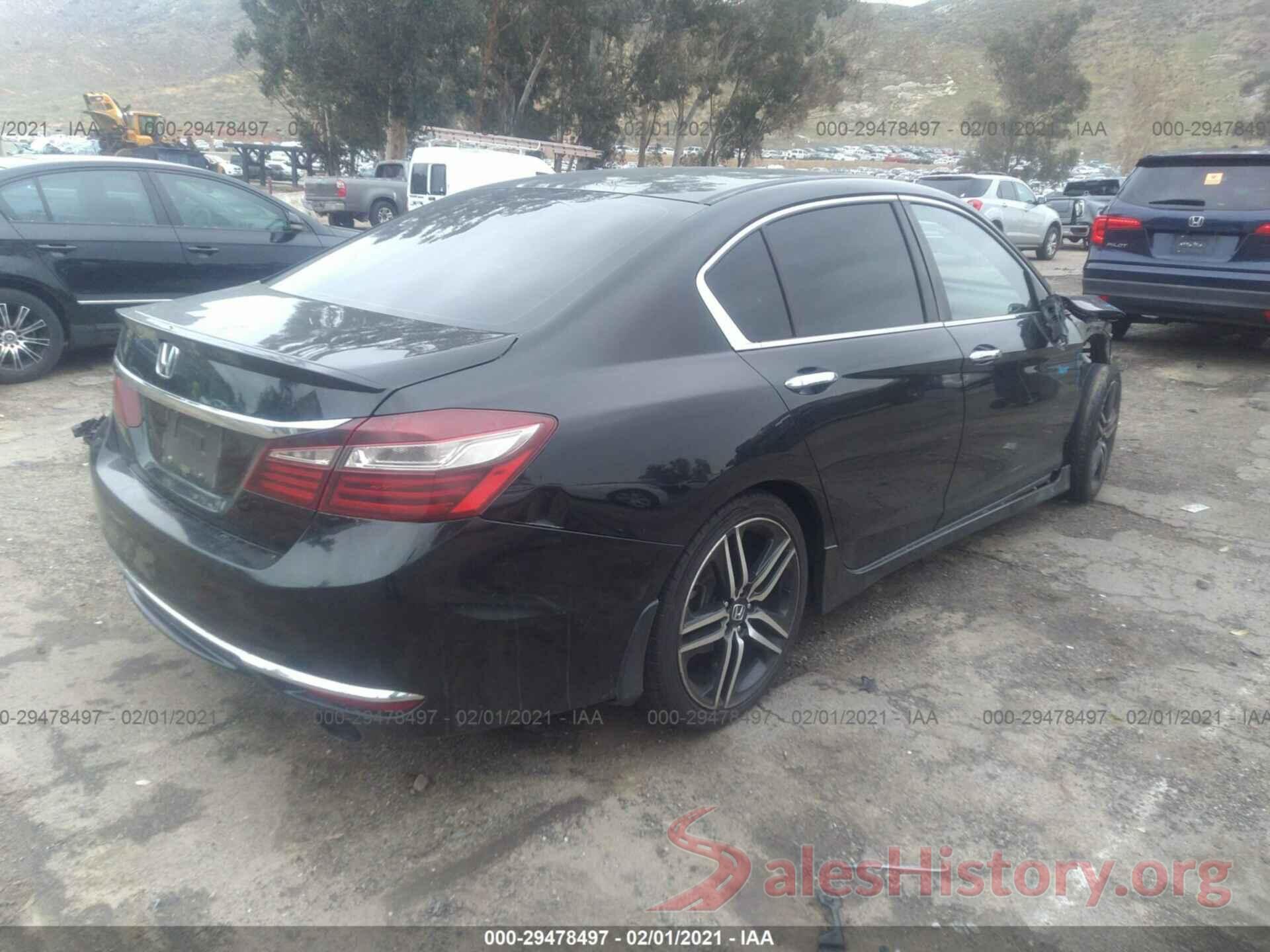 1HGCR2F54HA003301 2017 HONDA ACCORD SEDAN