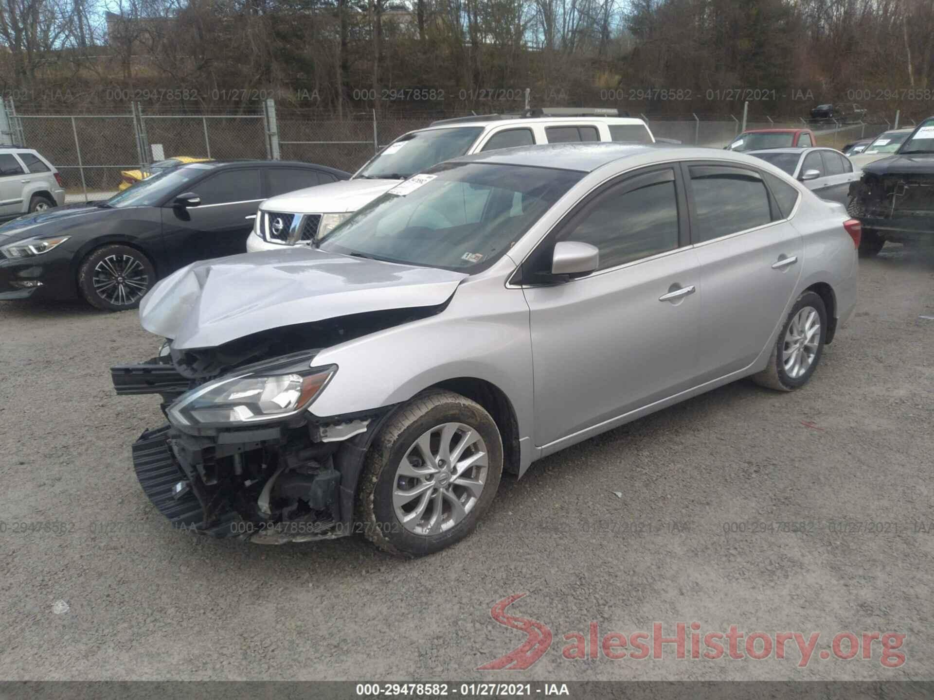 3N1AB7AP2KY248863 2019 NISSAN SENTRA